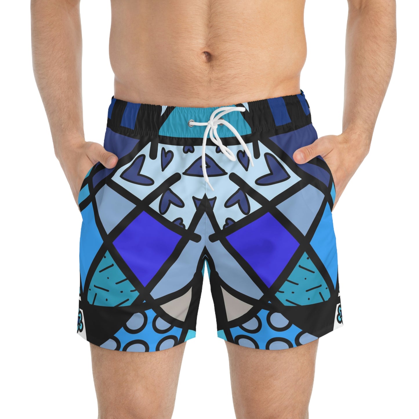 Shades of Color Swim Trunks