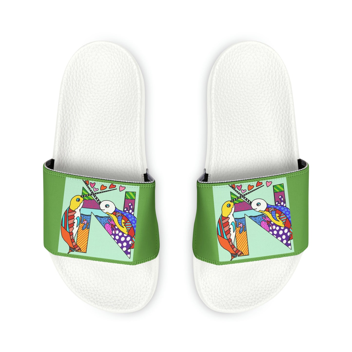 Alphabet Youth Removable-Strap Sandals