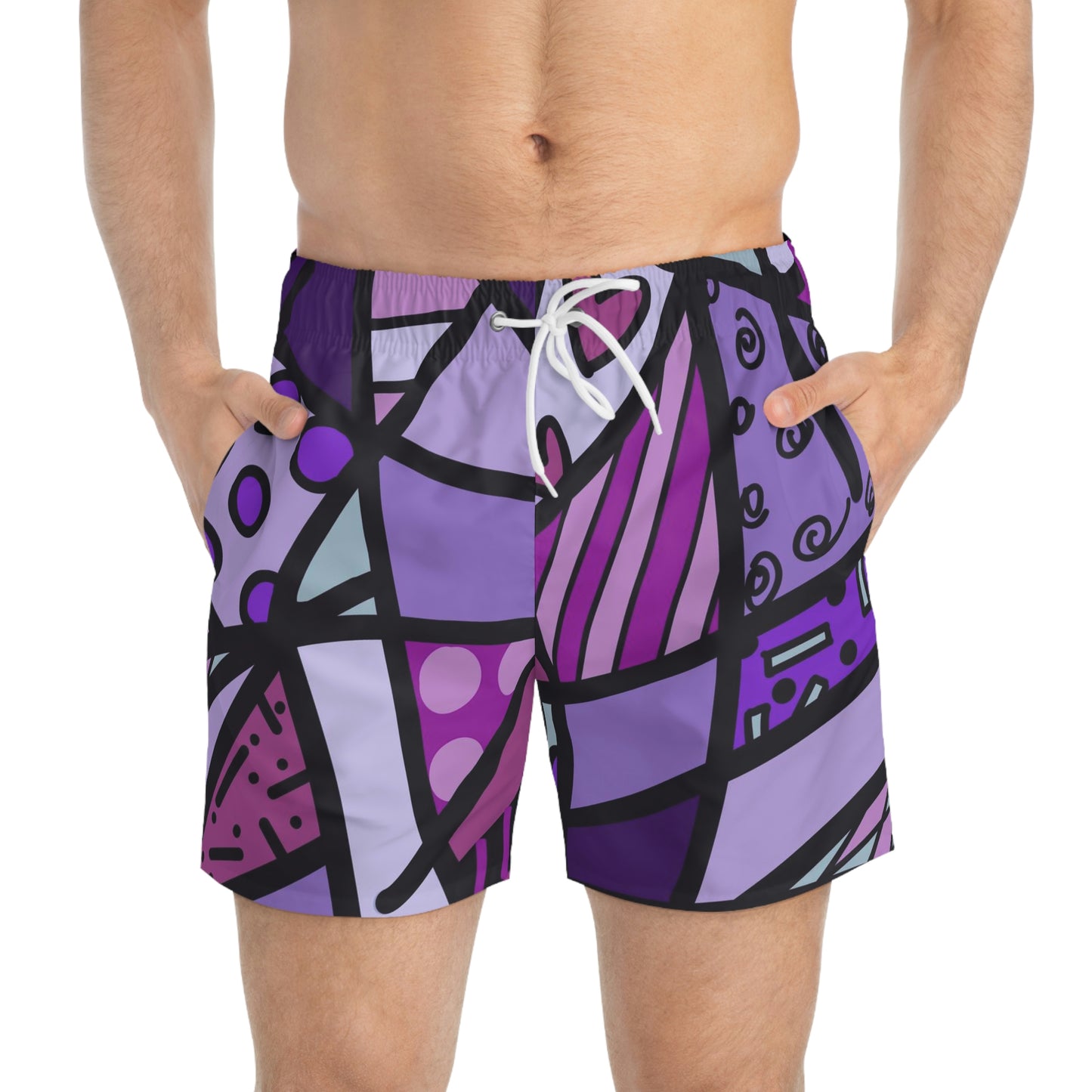 Shades of Color Swim Trunks