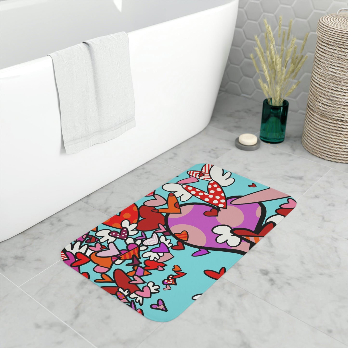 Love Memory Foam Bath Mat