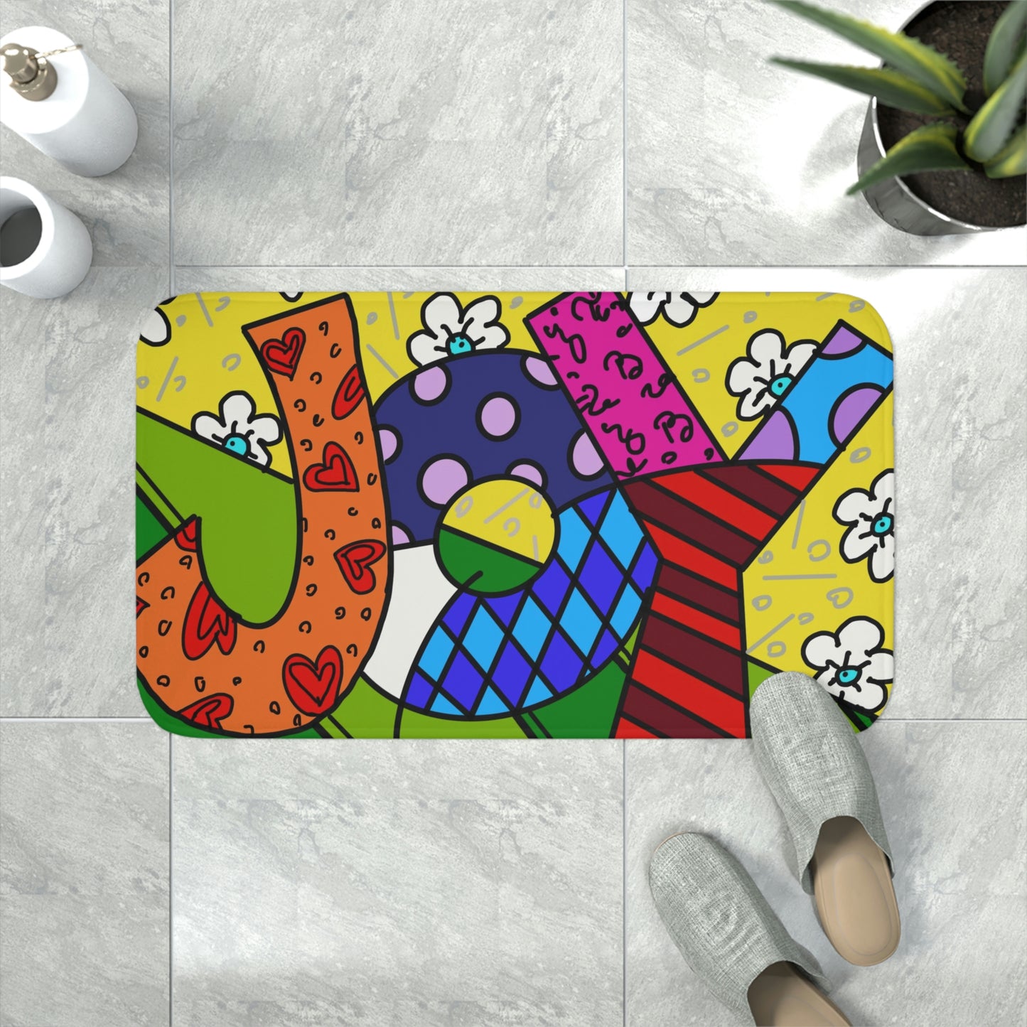 Joy Memory Foam Bath Mat