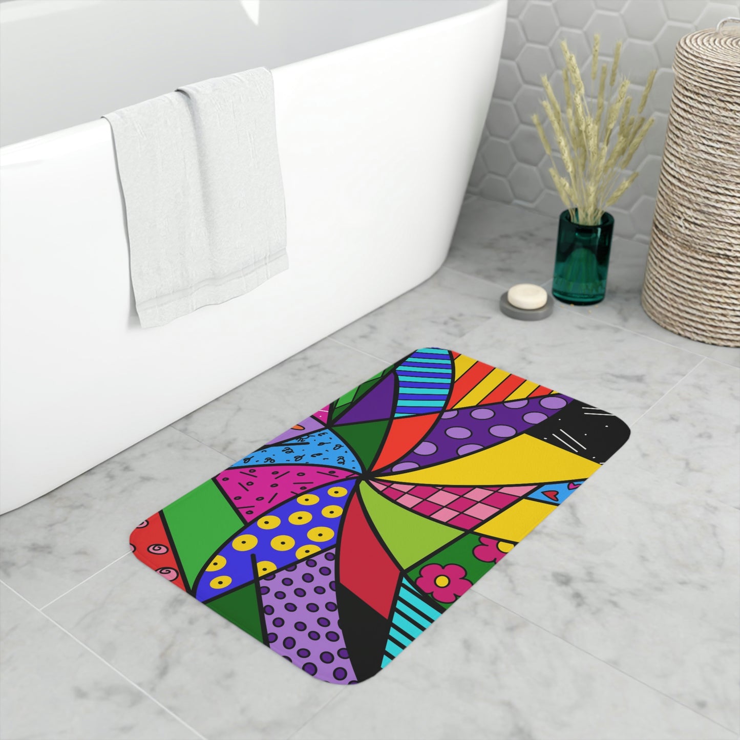 Africa Memory Foam Bath Mat