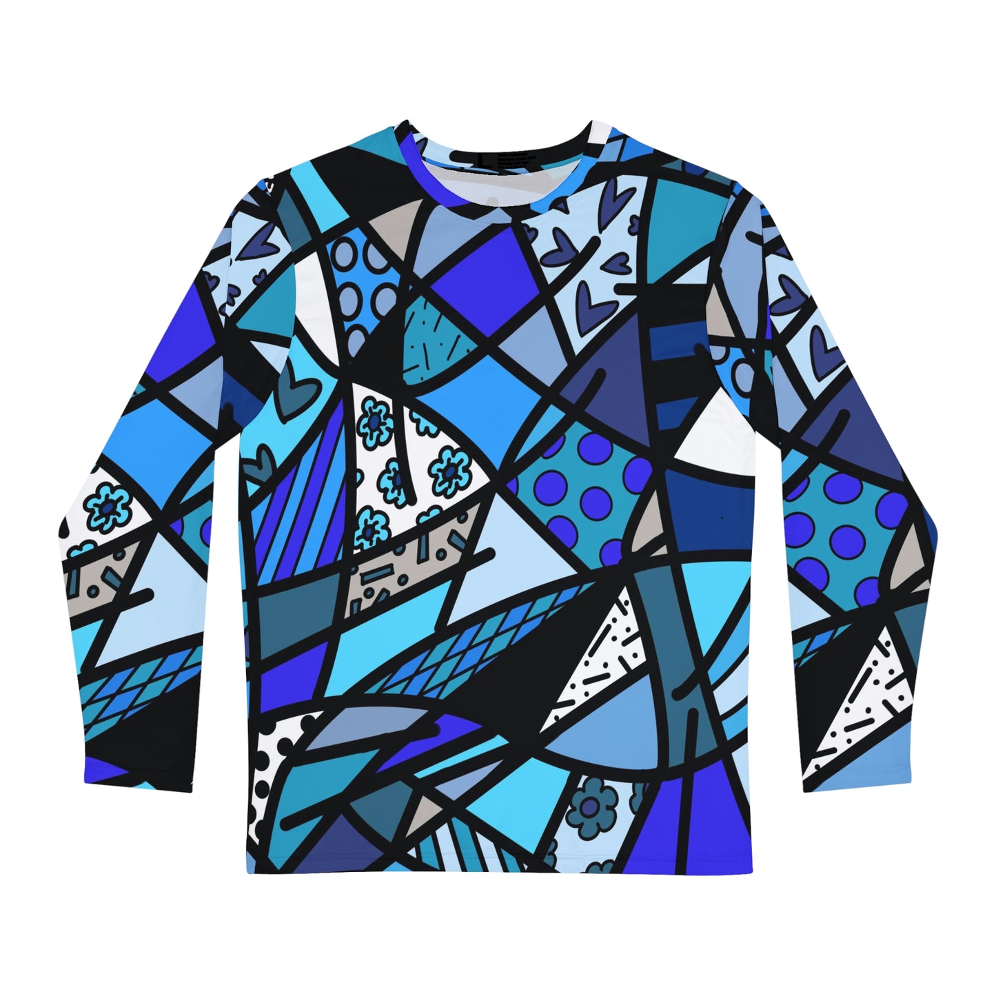 Shades of Color Men's Long Sleeve AOP Shirt