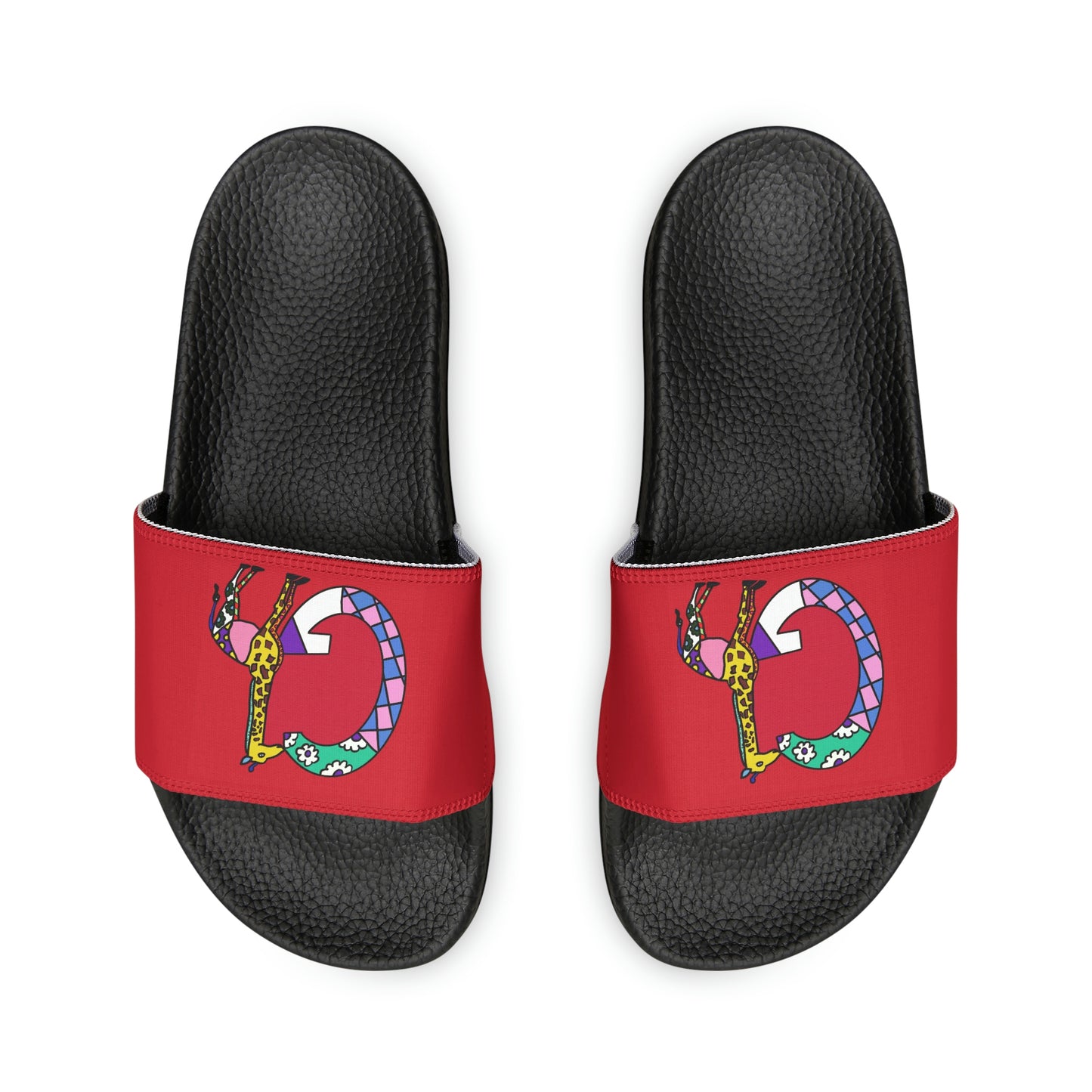 Alphabet Youth Removable-Strap Sandals