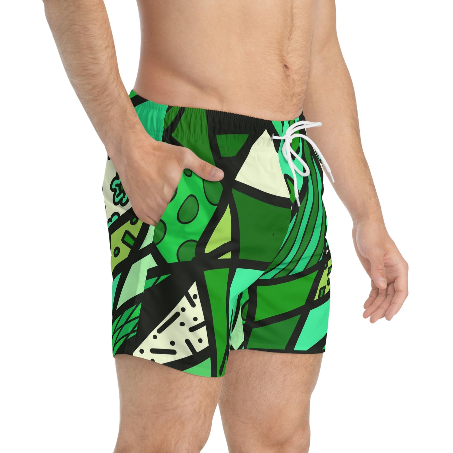 Shades of Color Swim Trunks