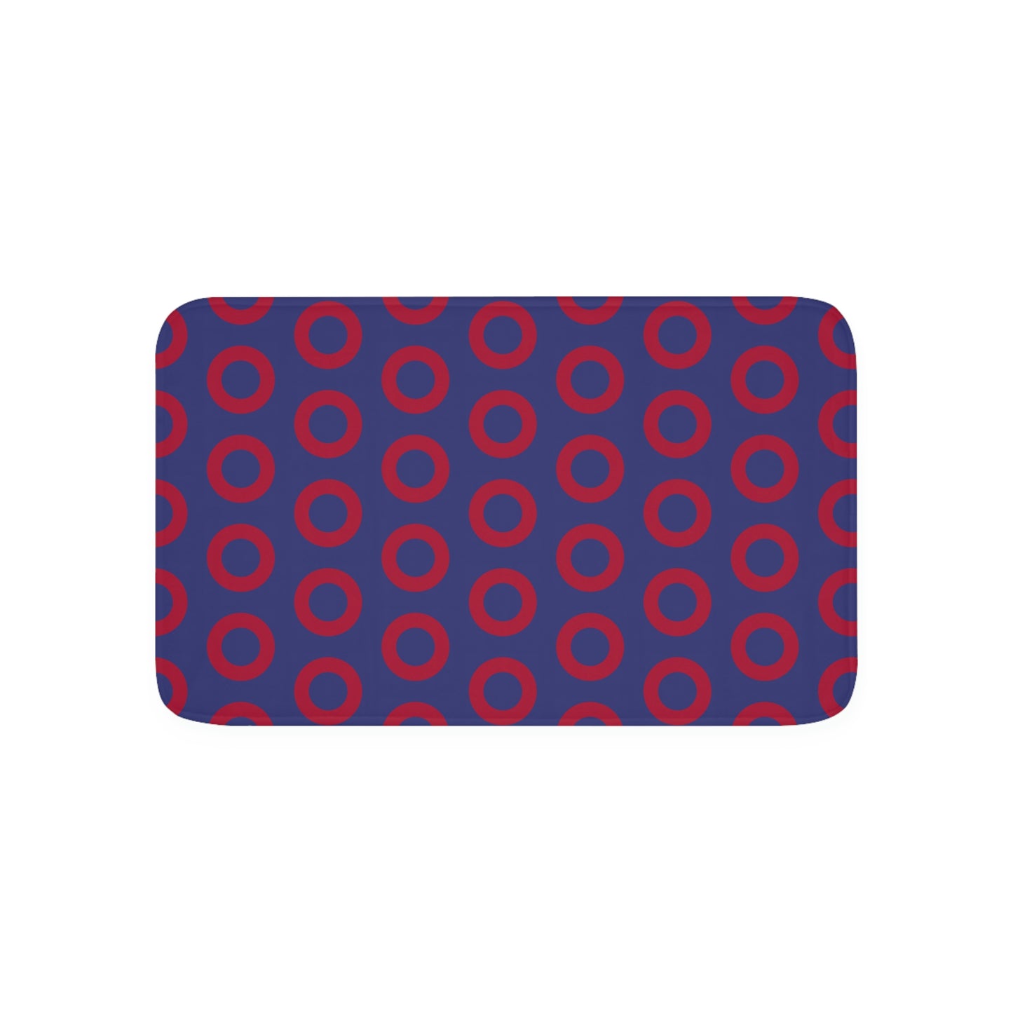 Phish Donuts Memory Foam Bath Mat