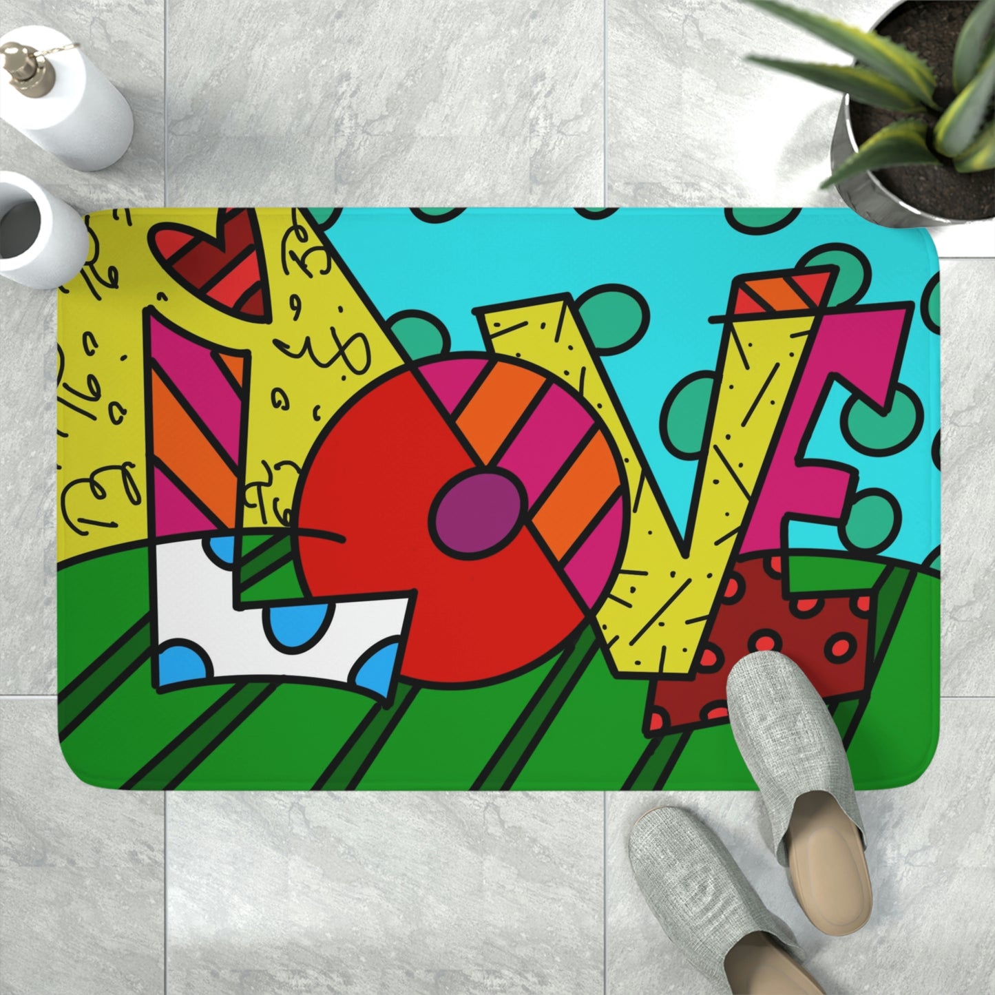 Love Memory Foam Bath Mat