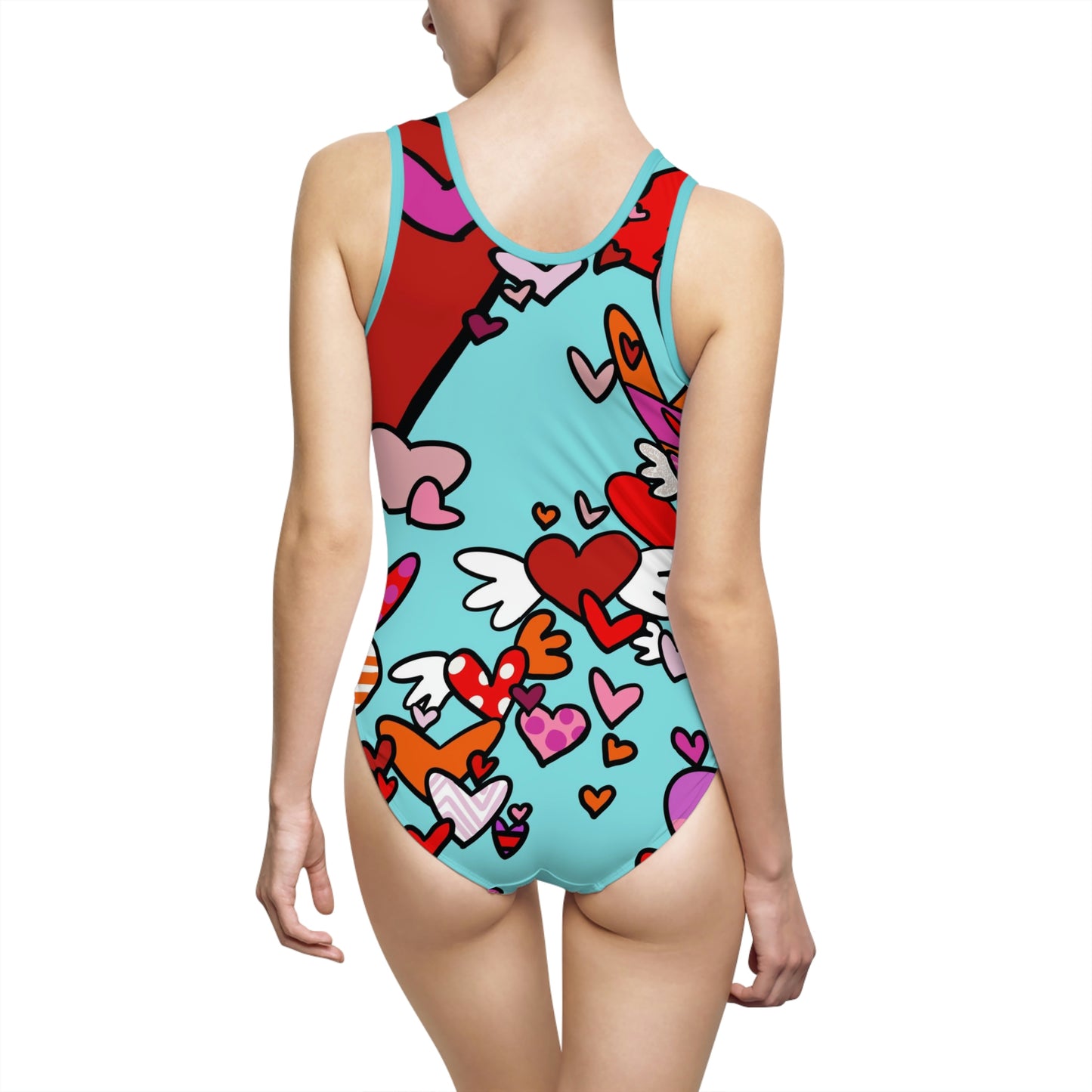 Love Women's Classic One-Piece Swimsuit