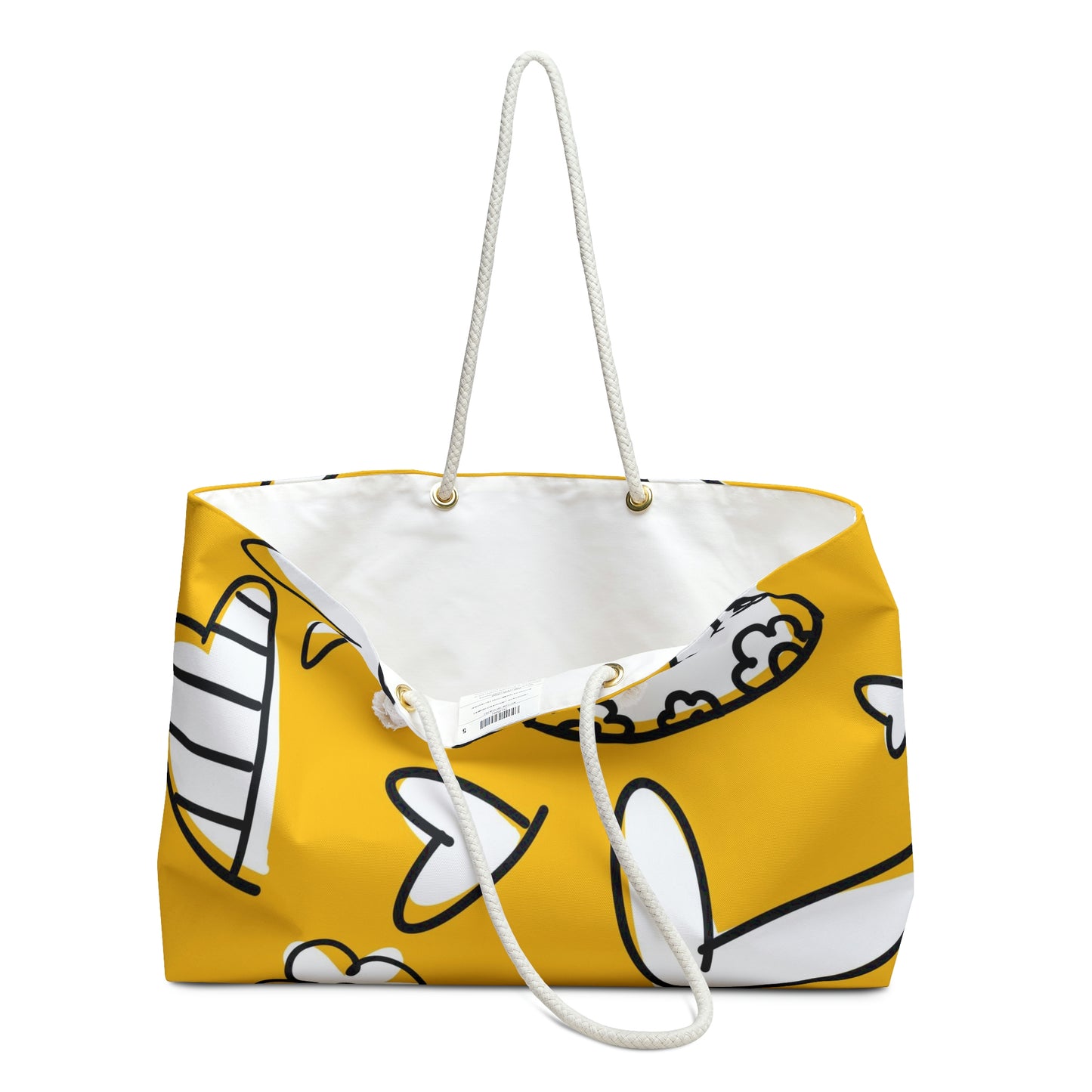 Lovely Yellow Weekender Bag