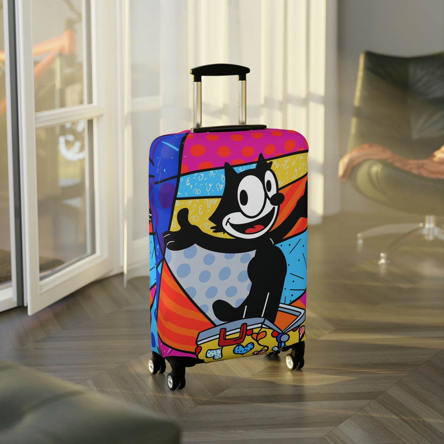 Welcome Luggage Cover