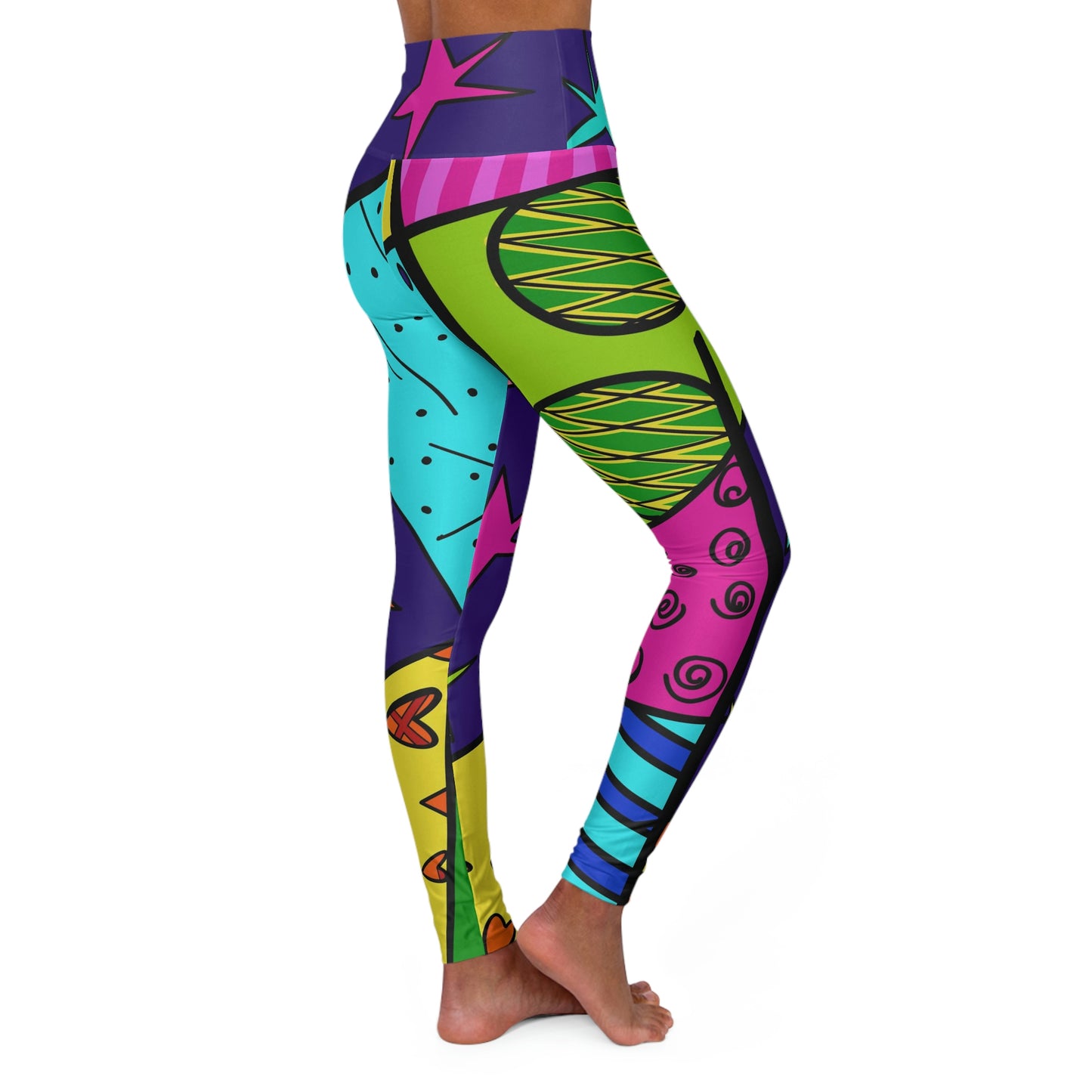 Summer High Waisted Yoga Leggings