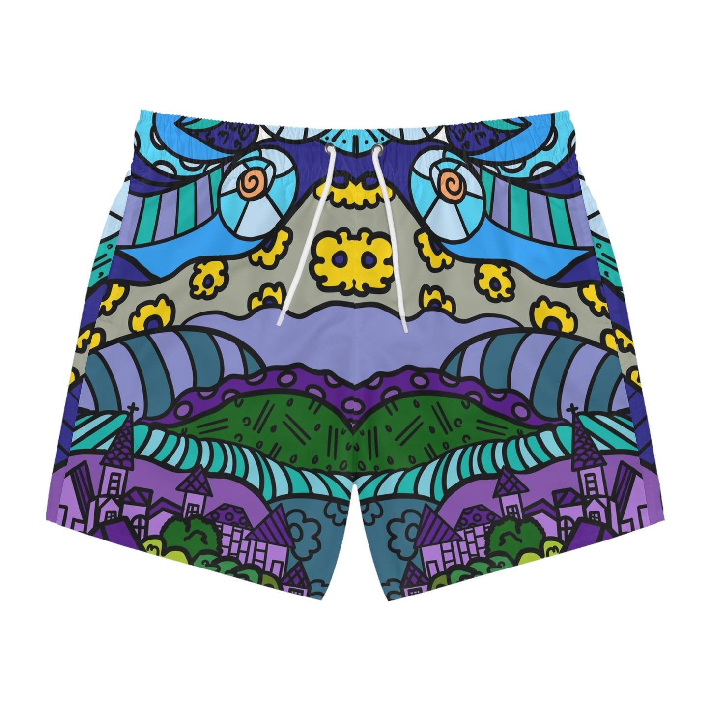 Starry Night Swim Trunks