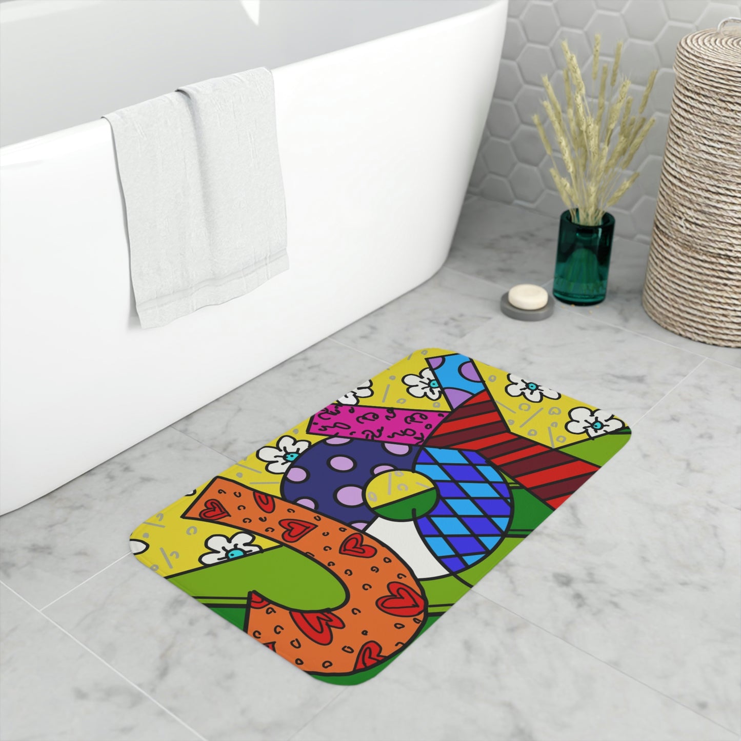 Joy Memory Foam Bath Mat