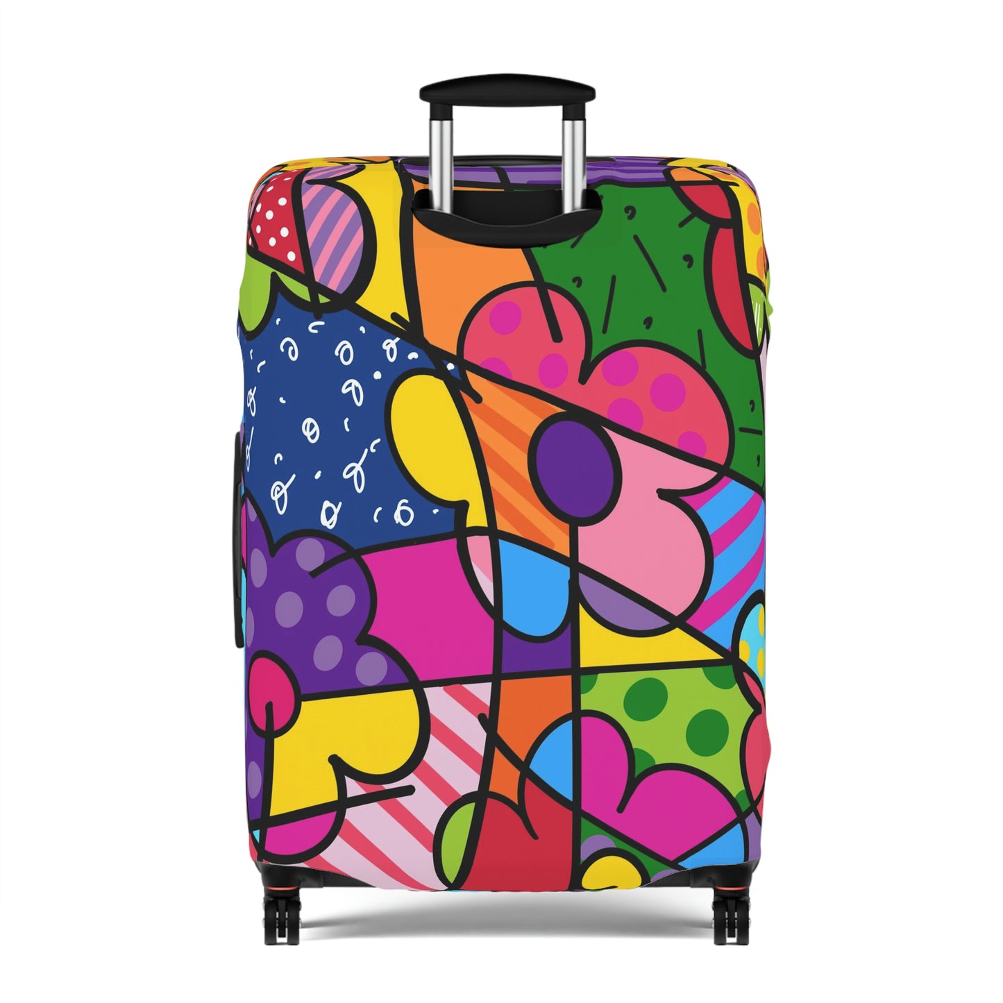 Flowers Luggage Cover