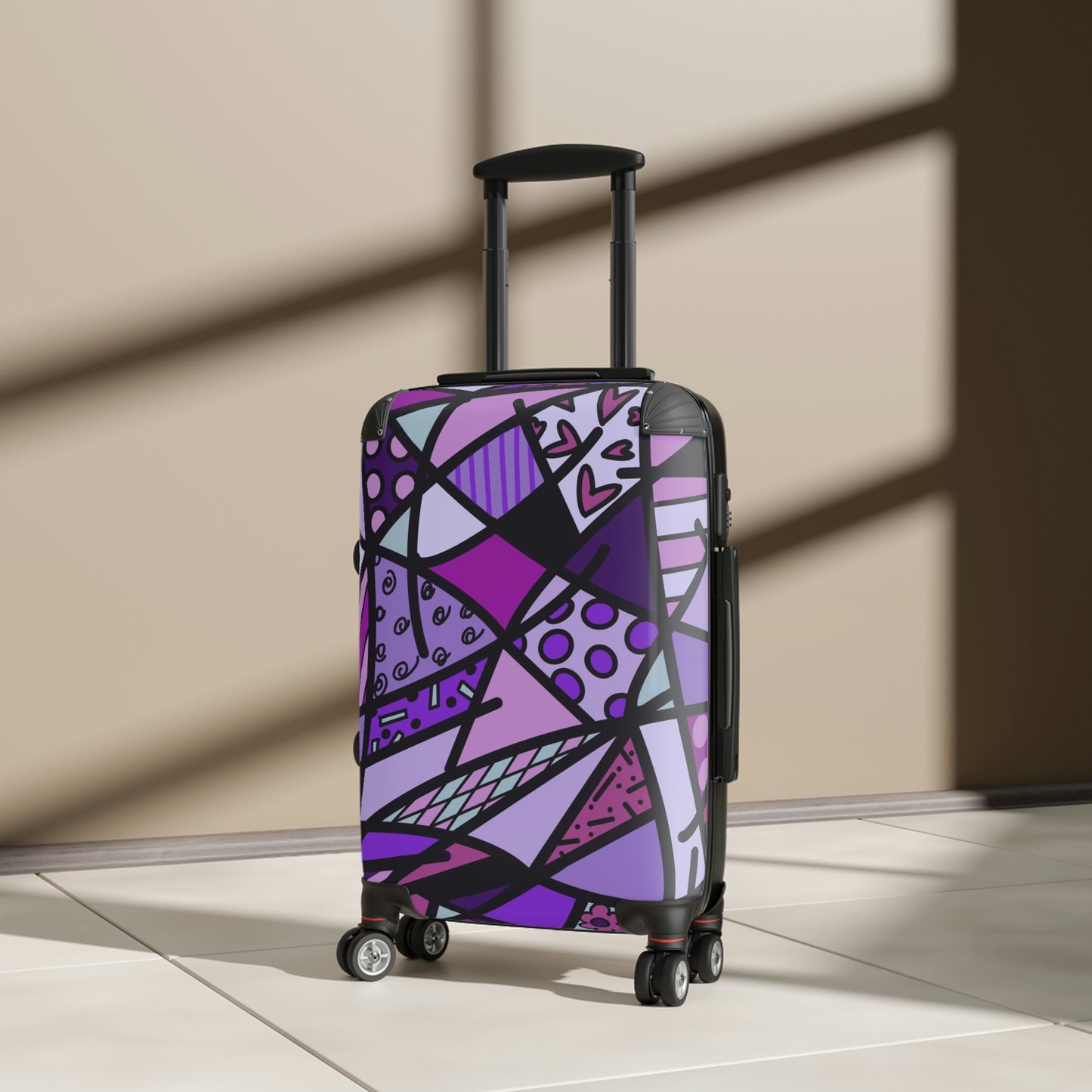 Shades of Color Suitcases