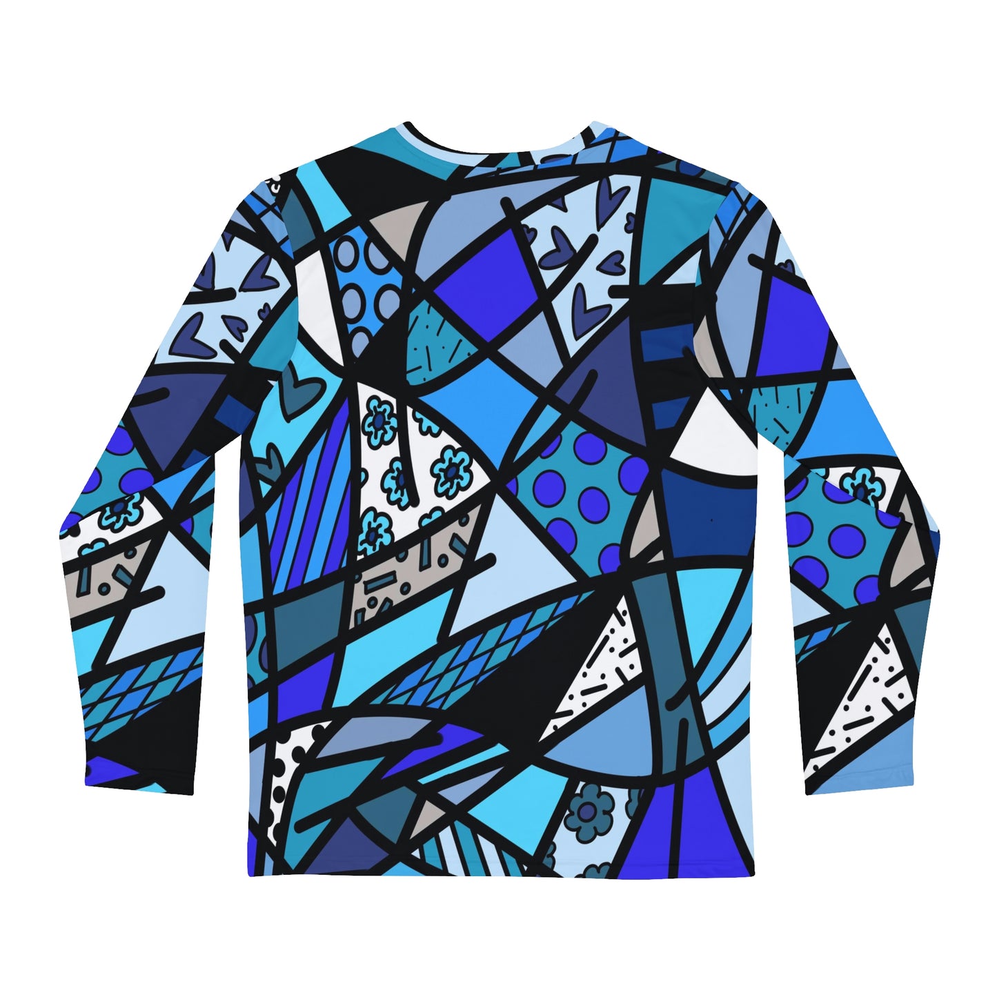 Shades of Color Men's Long Sleeve AOP Shirt