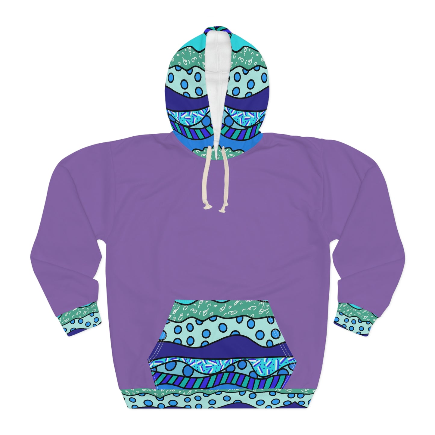 Waves Pullover Hoodie