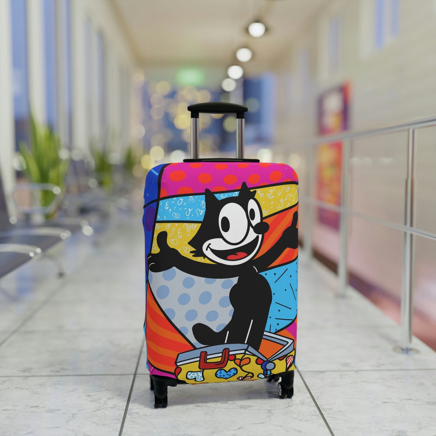 Welcome Luggage Cover