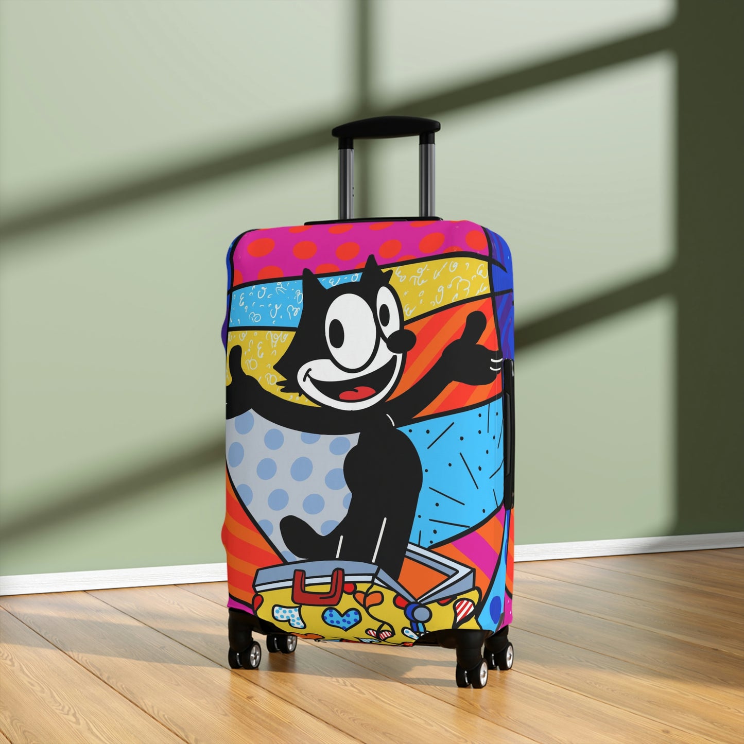 Welcome Luggage Cover