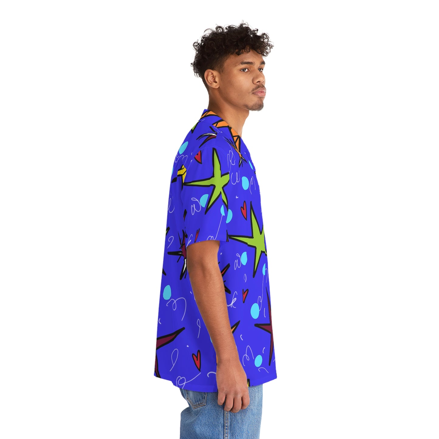 Stars Men's Hawaiian Shirt