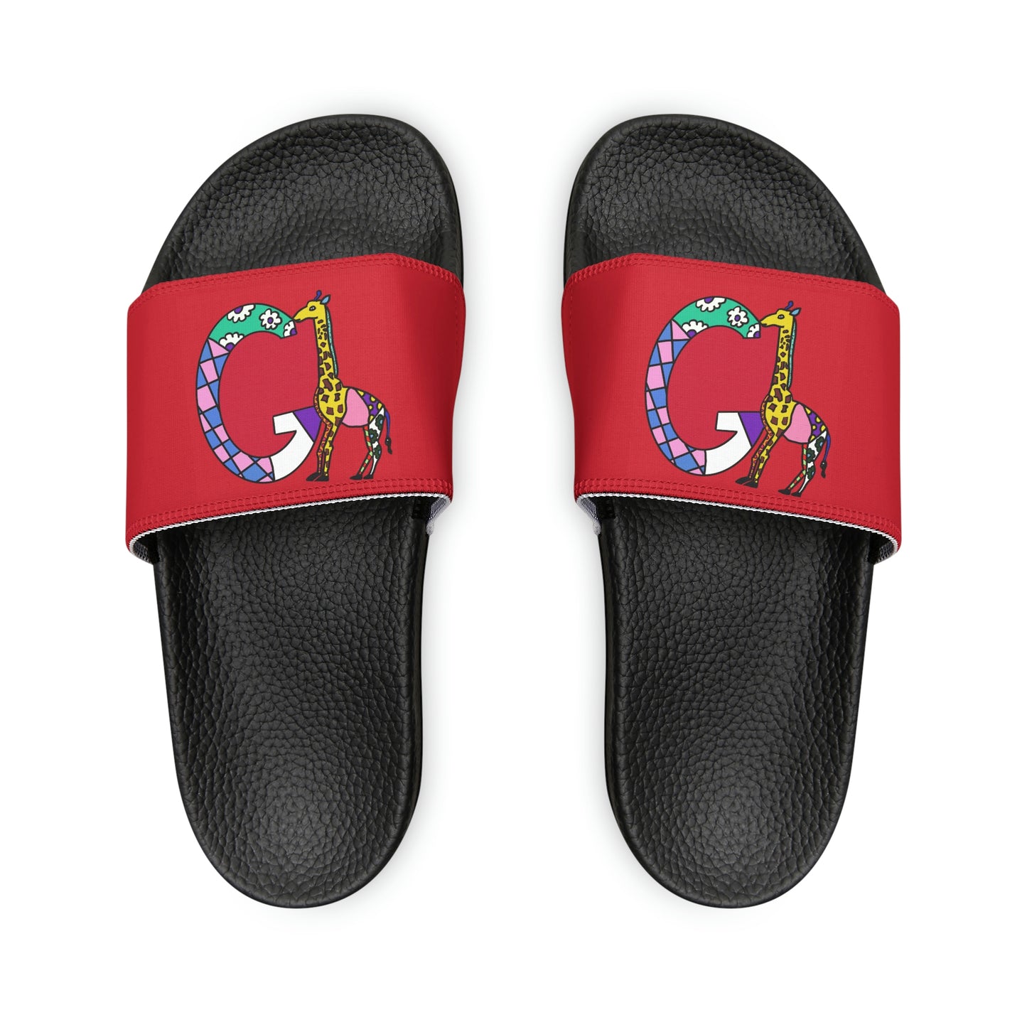 Alphabet Youth Removable-Strap Sandals