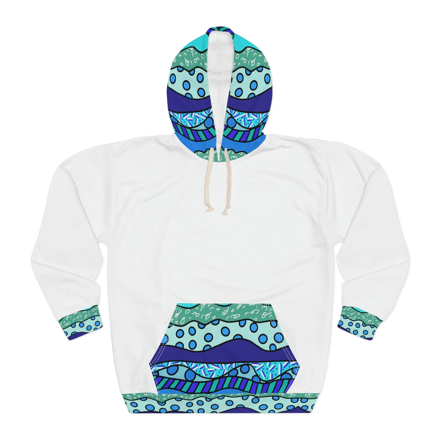 Waves Pullover Hoodie