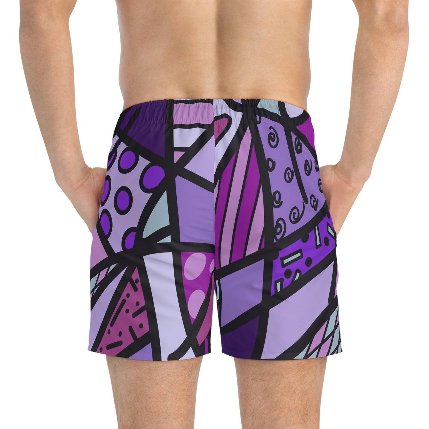 Shades of Color Swim Trunks