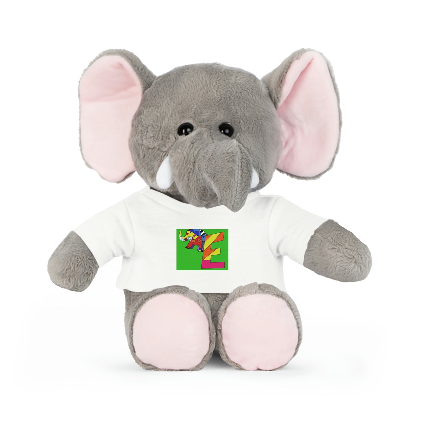 Elephant Plush Toy with T-Shirt