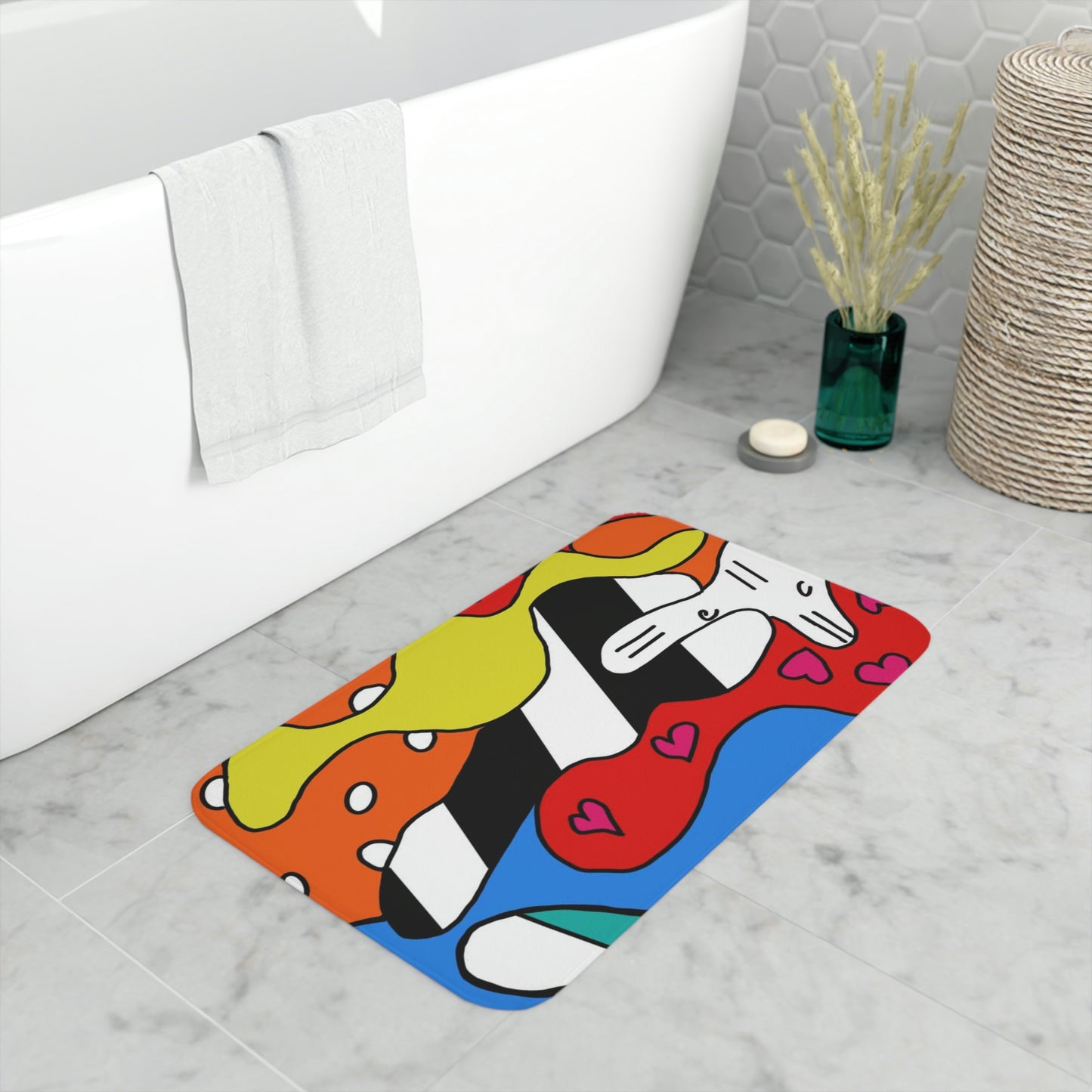 Unborings Memory Foam Bath Mat