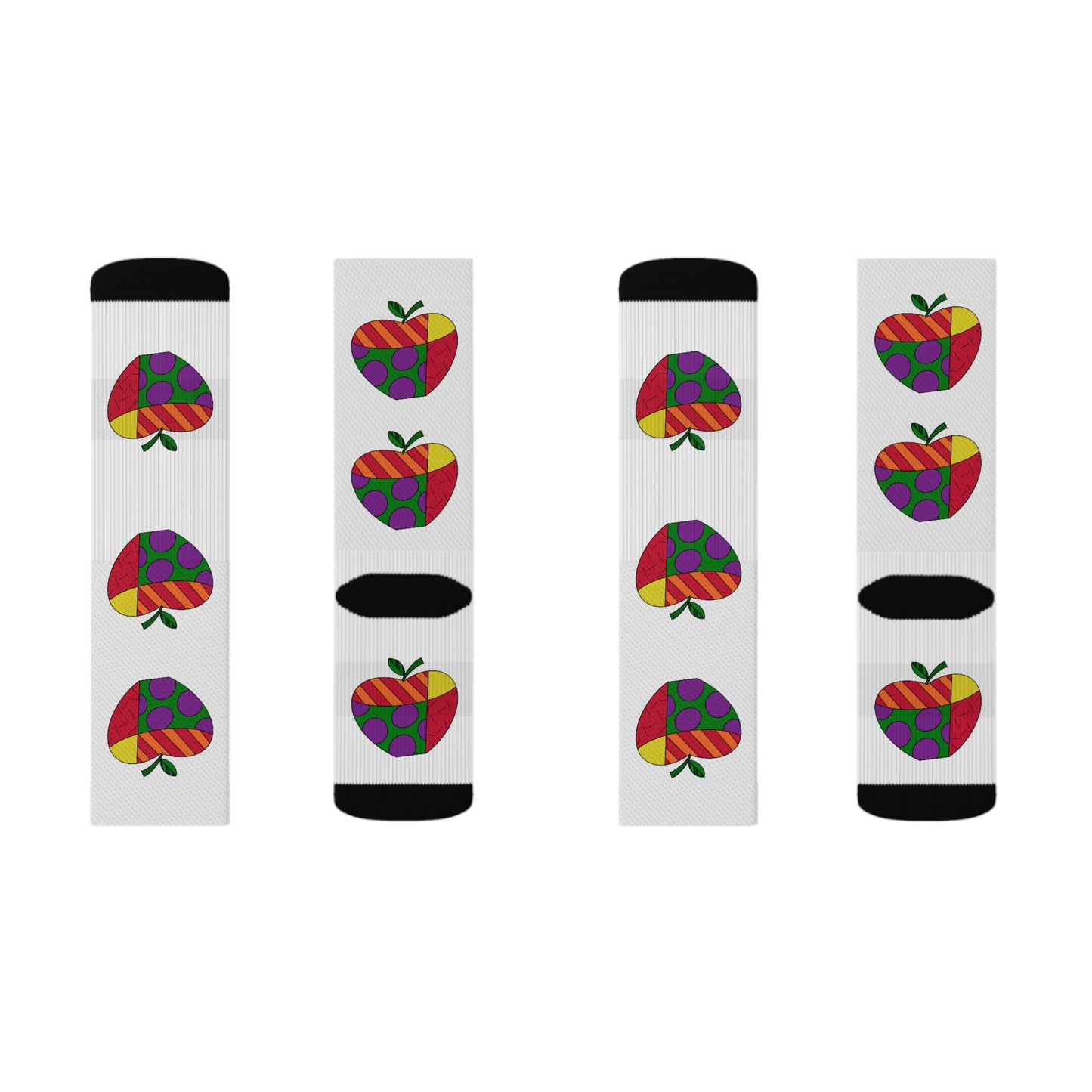 Fruits Sublimation Socks