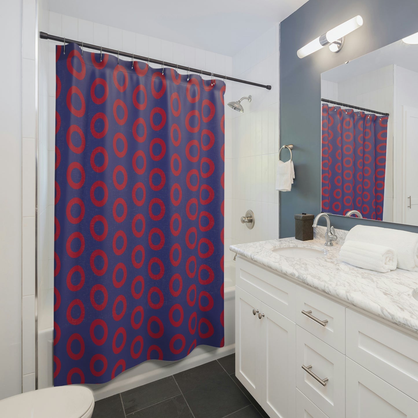 Phish Donuts Shower Curtains