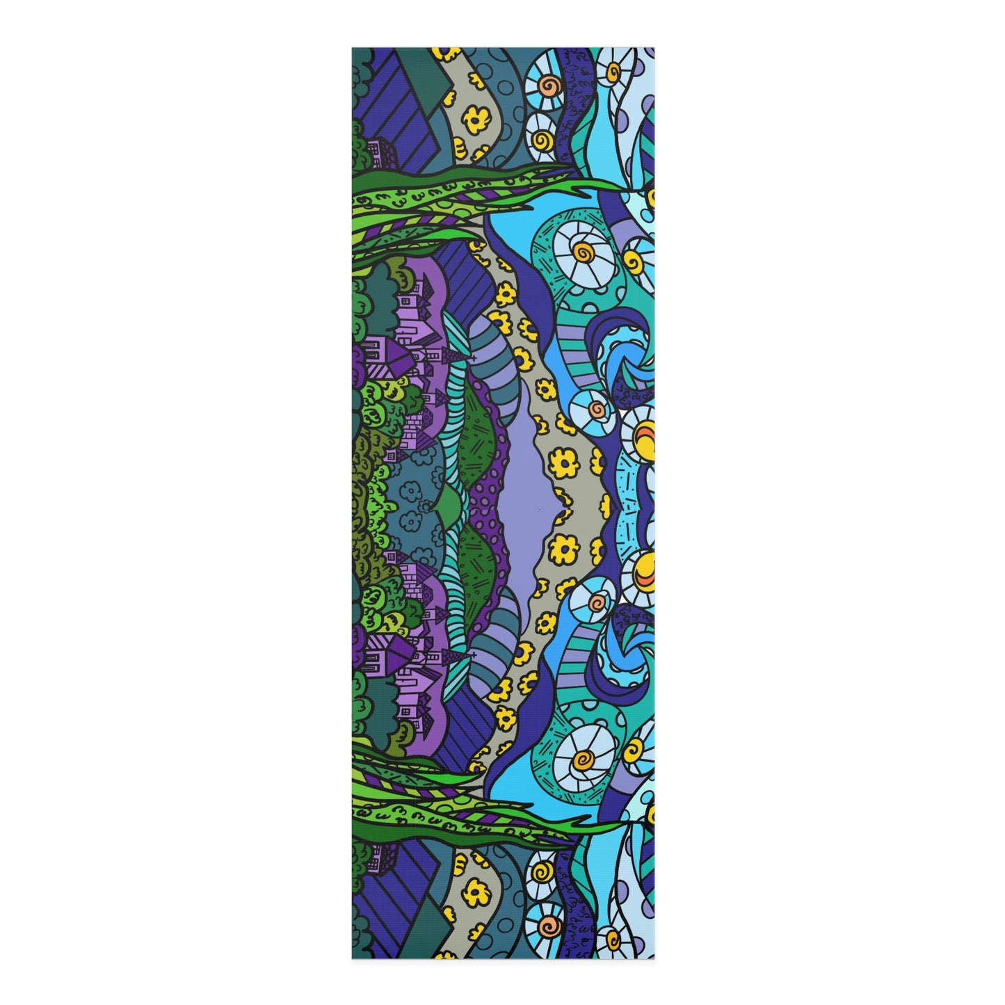 Starry Night Foam Yoga Mat