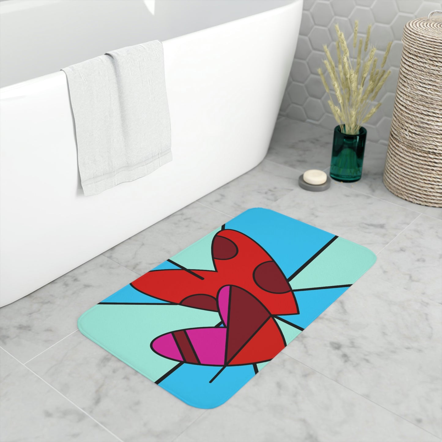 Love Memory Foam Bath Mat