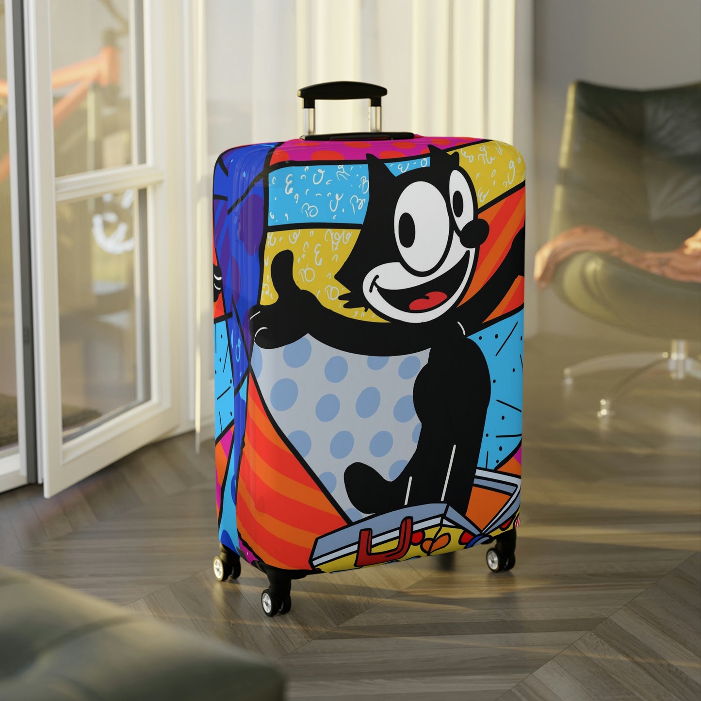 Welcome Luggage Cover