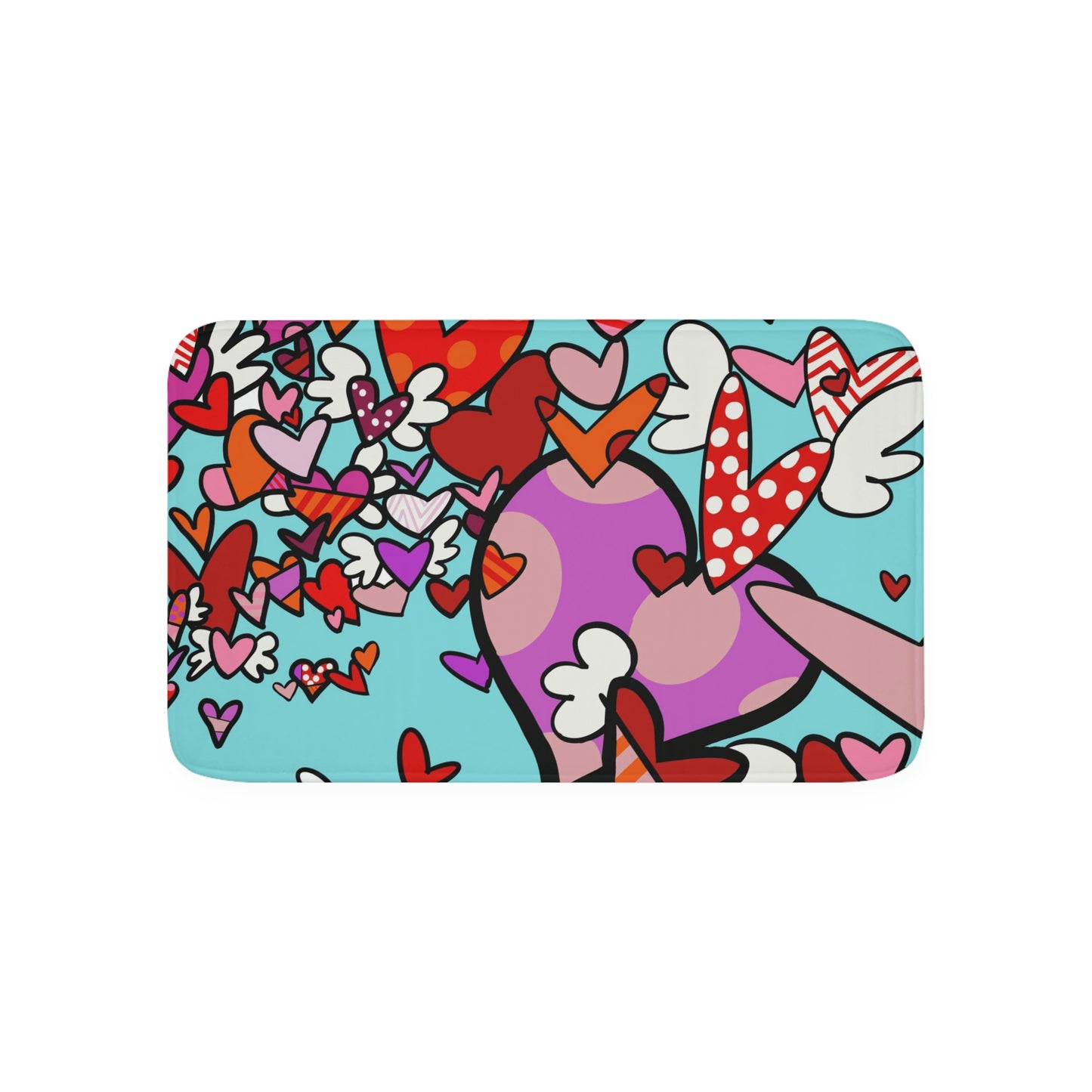 Love Memory Foam Bath Mat