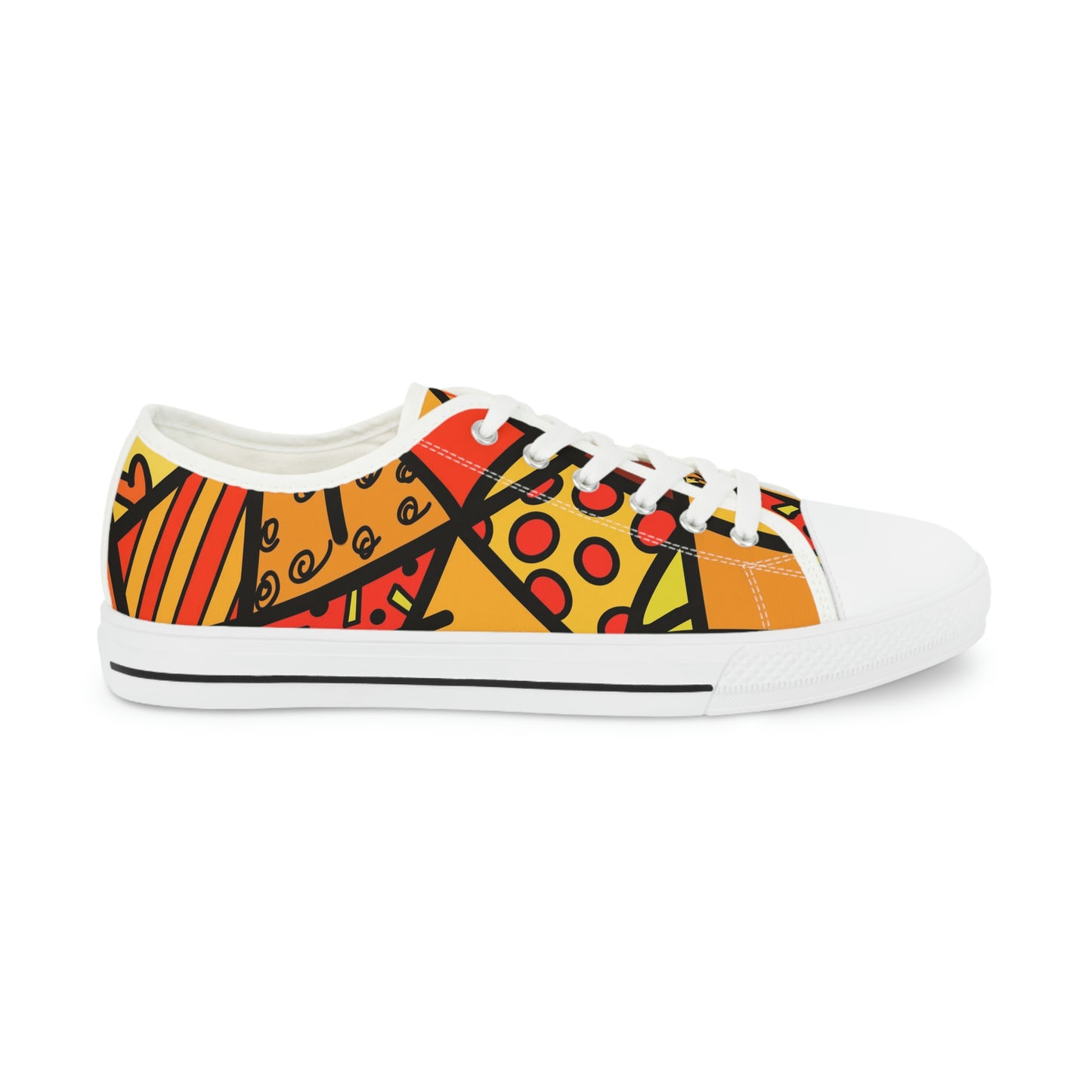 Shades of Color Men's Low Top Sneakers