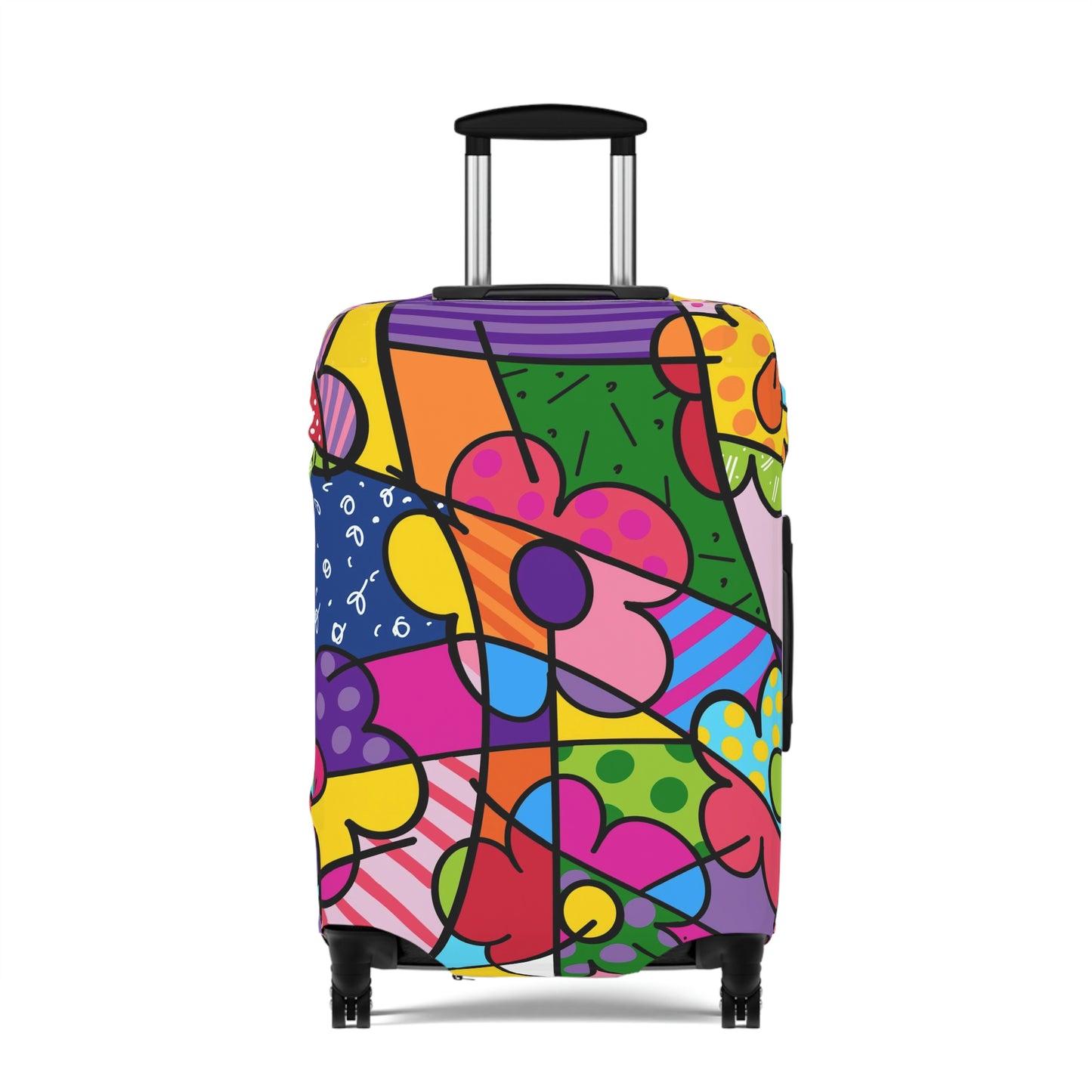 Flowers Luggage Cover