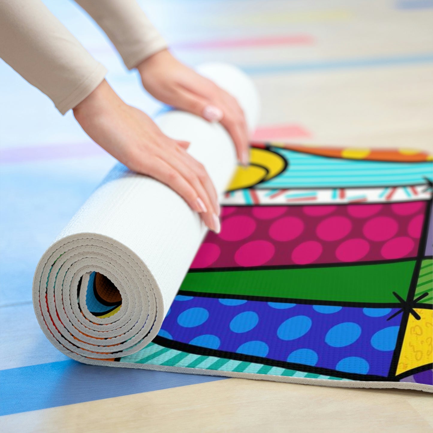 Hug Foam Yoga Mat