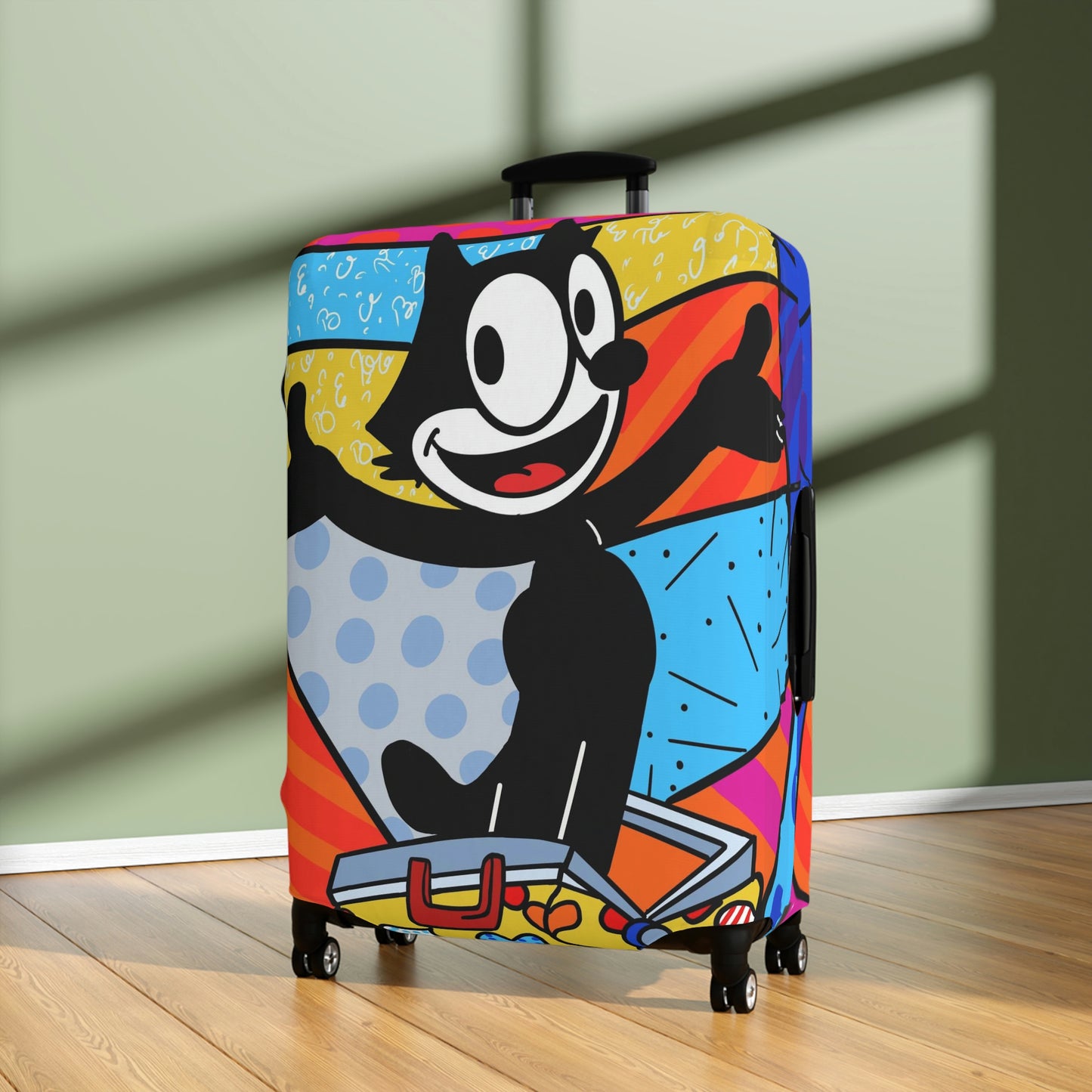 Welcome Luggage Cover