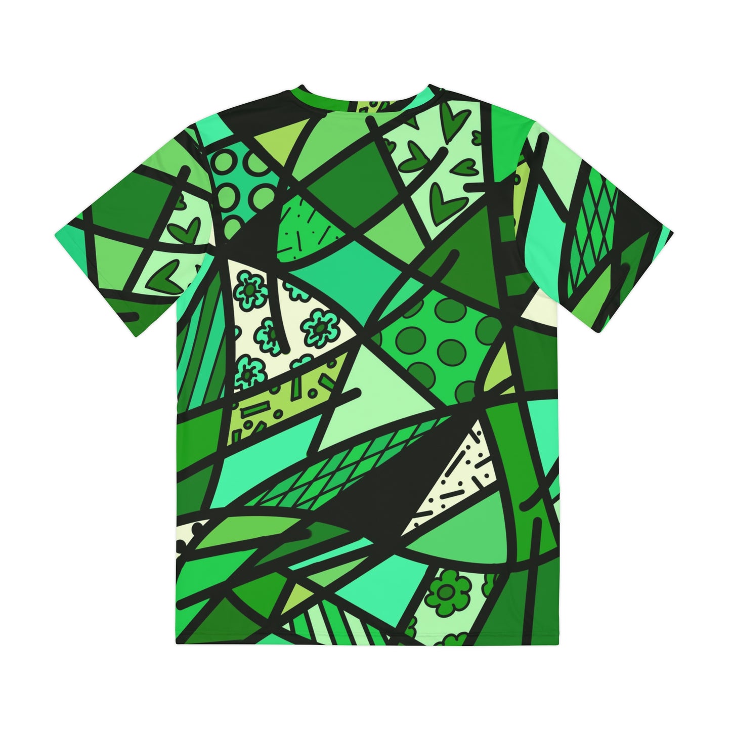 Shades of Color Men's Polyester Tee