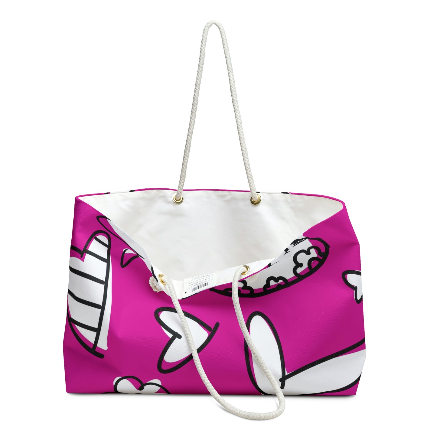 Lovely Magenta Weekender Bag