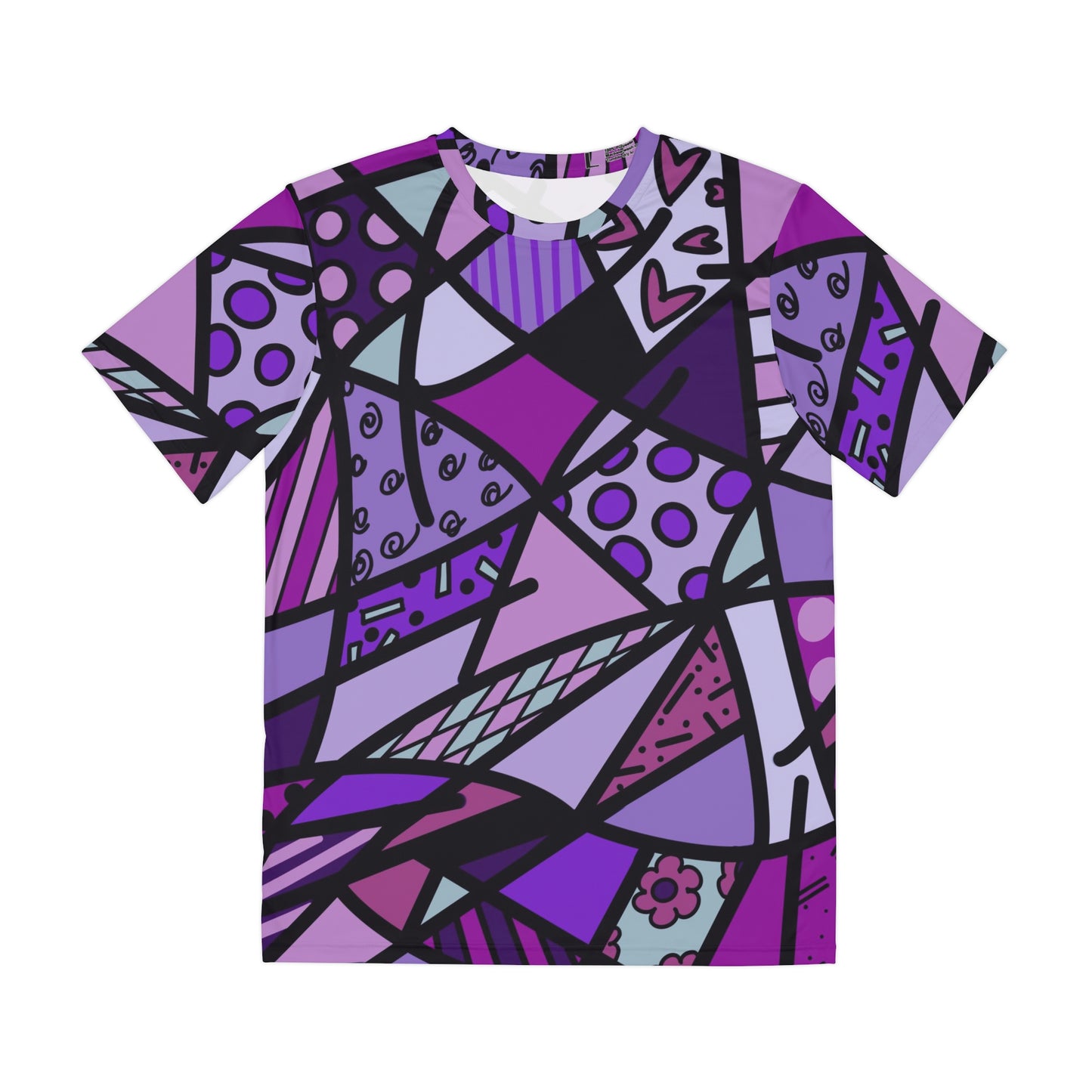 Shades of Color Men's Polyester Tee