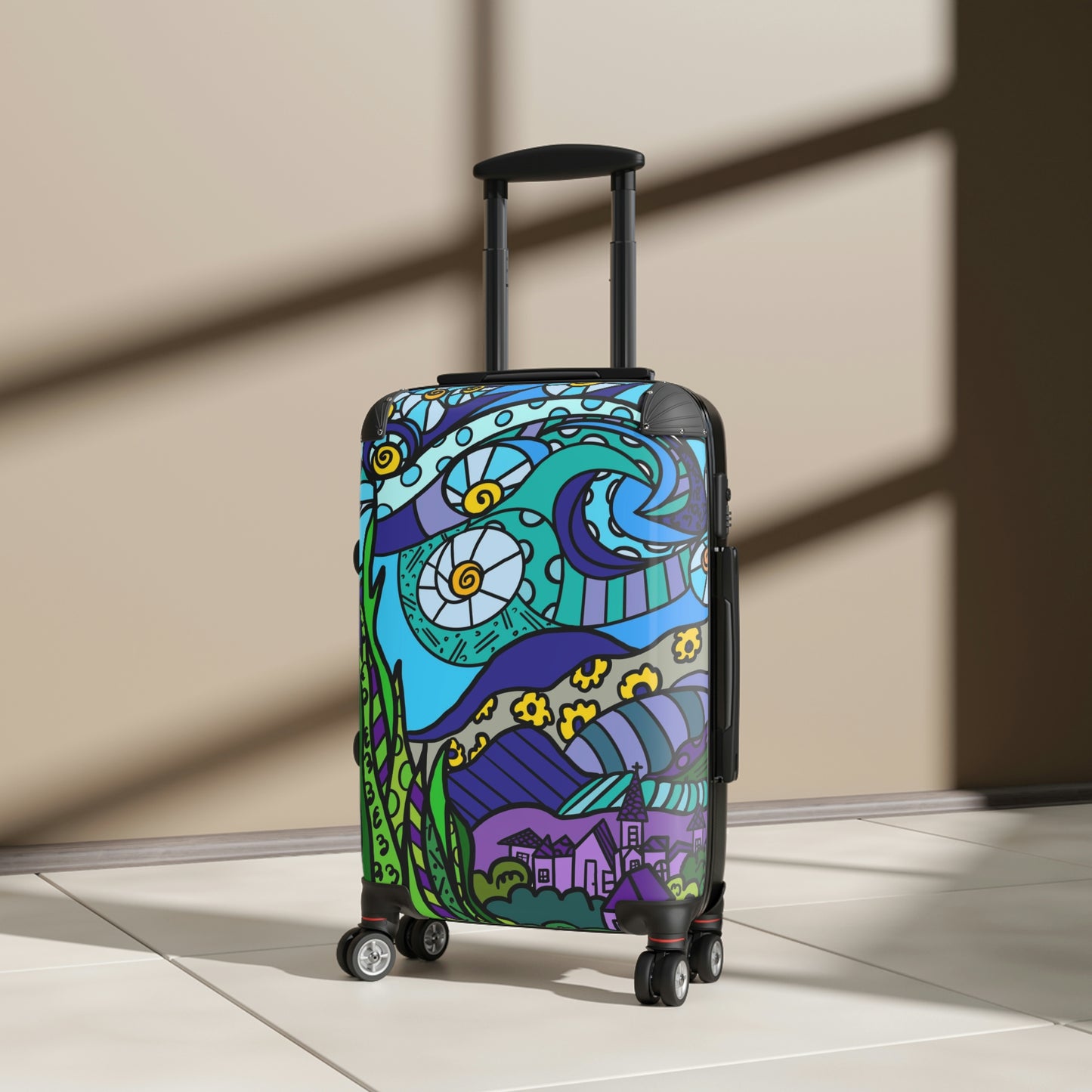 Starry Night Suitcases