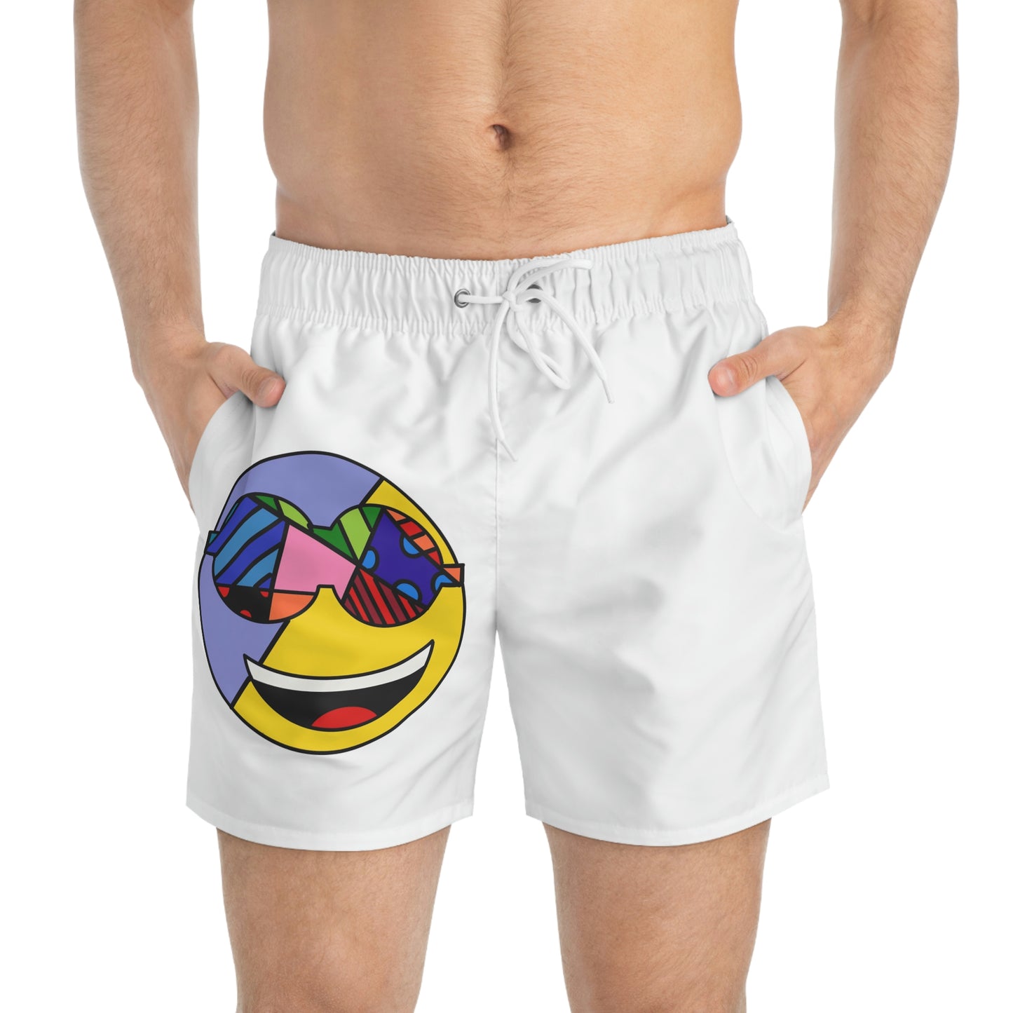 Emoji Swim Trunks