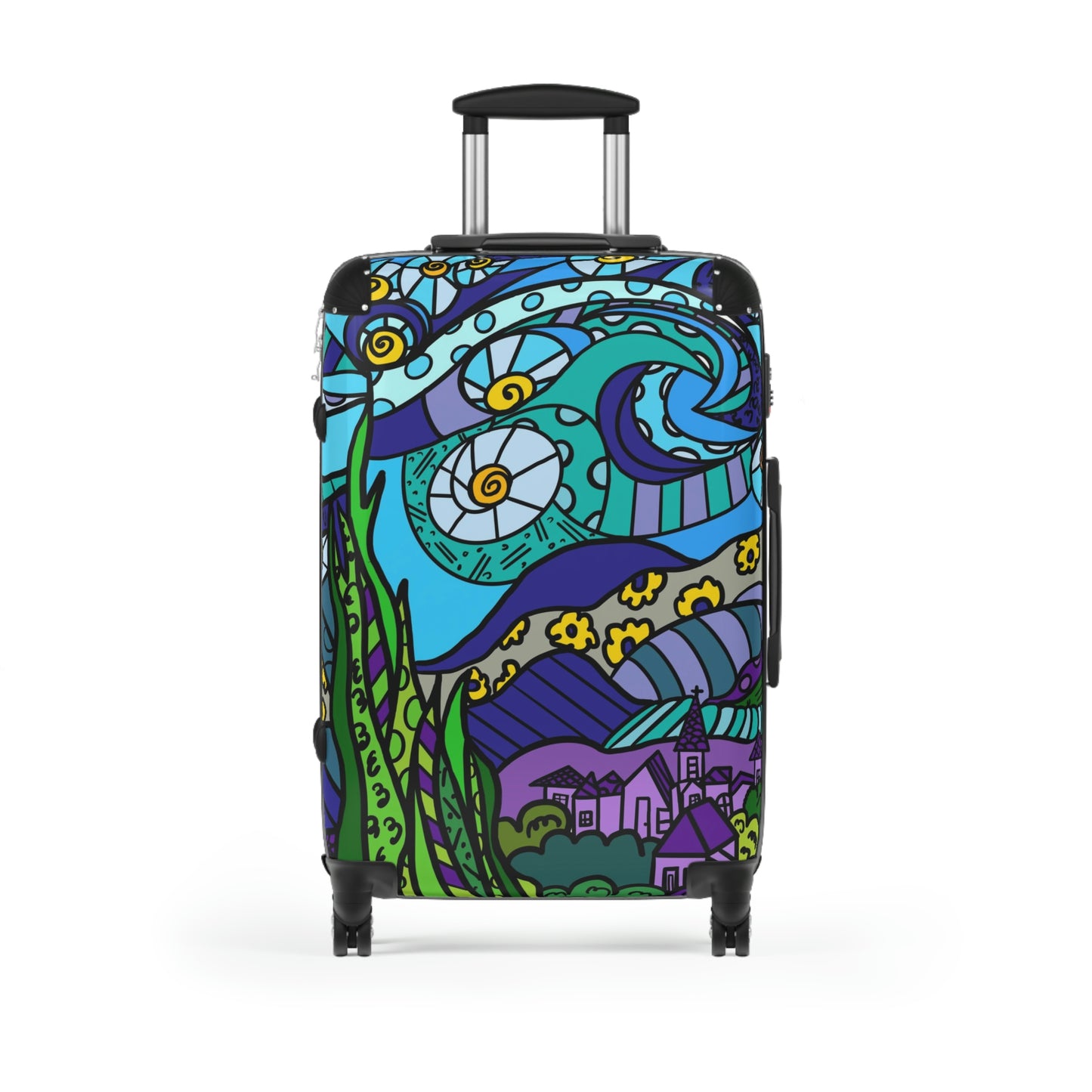 Starry Night Suitcases