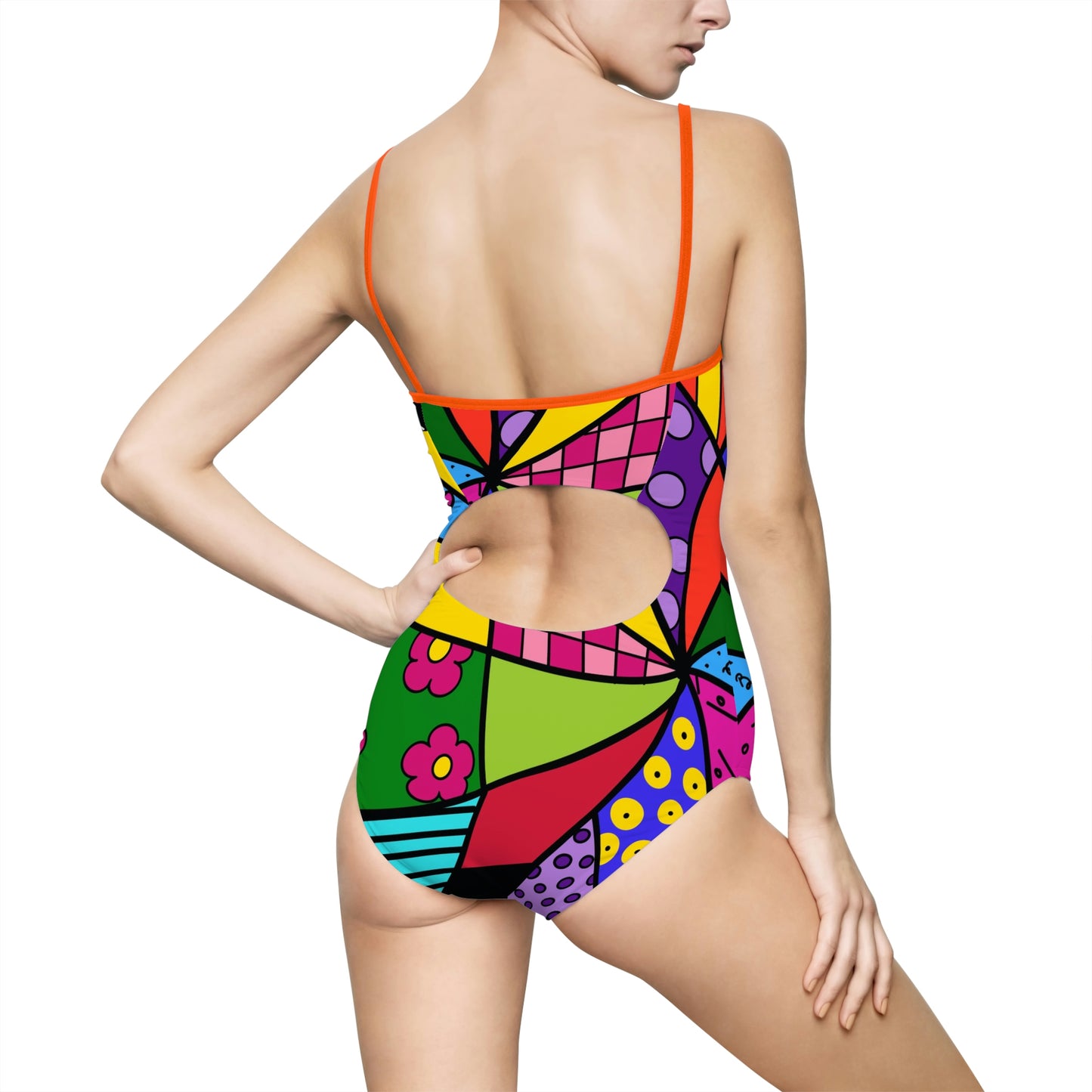 Africa Women's One-piece Swimsuit