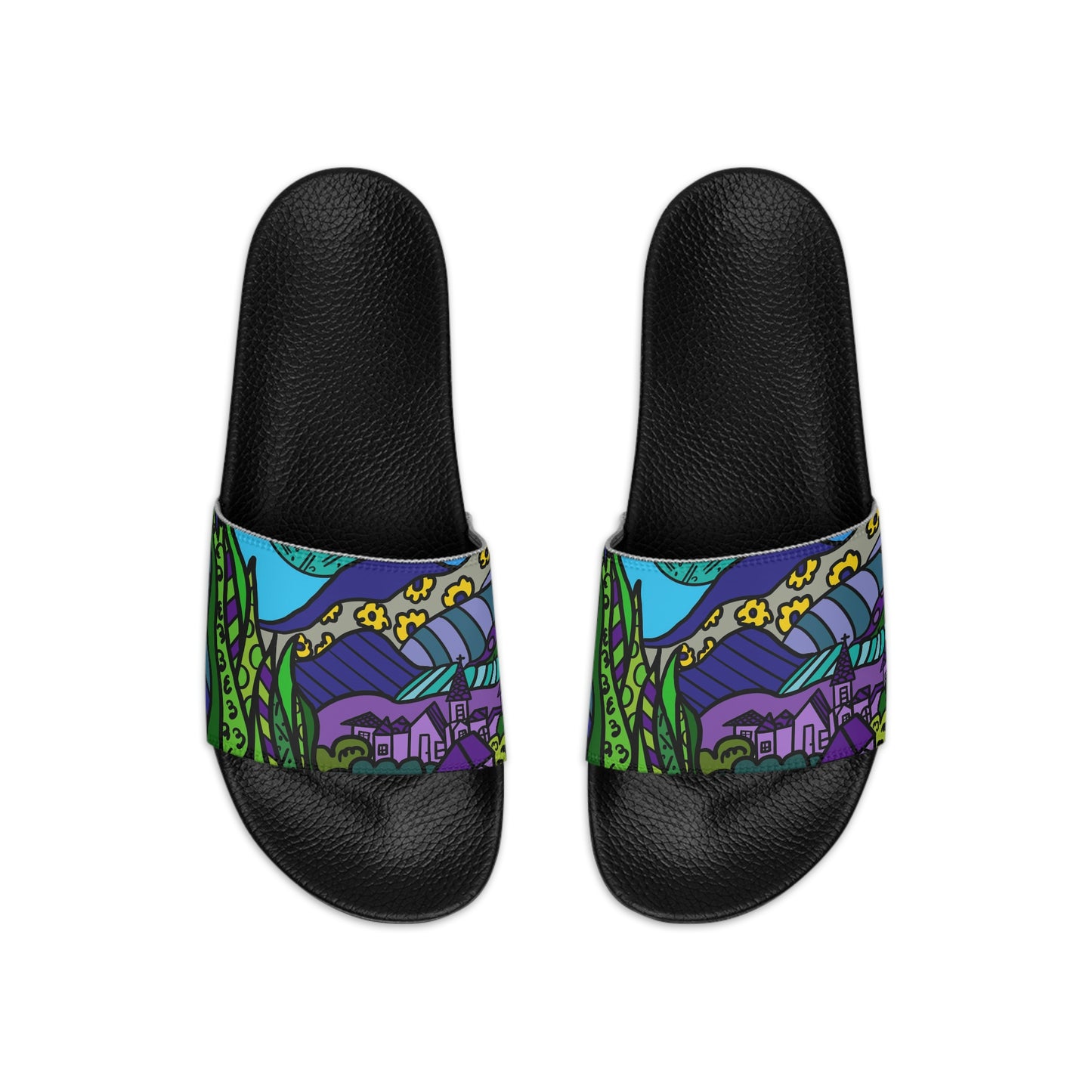 Starry Night Slide Sandals