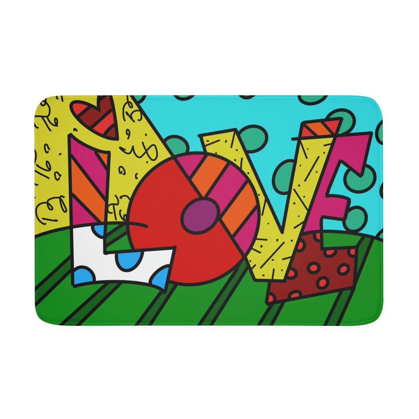 Love Memory Foam Bath Mat