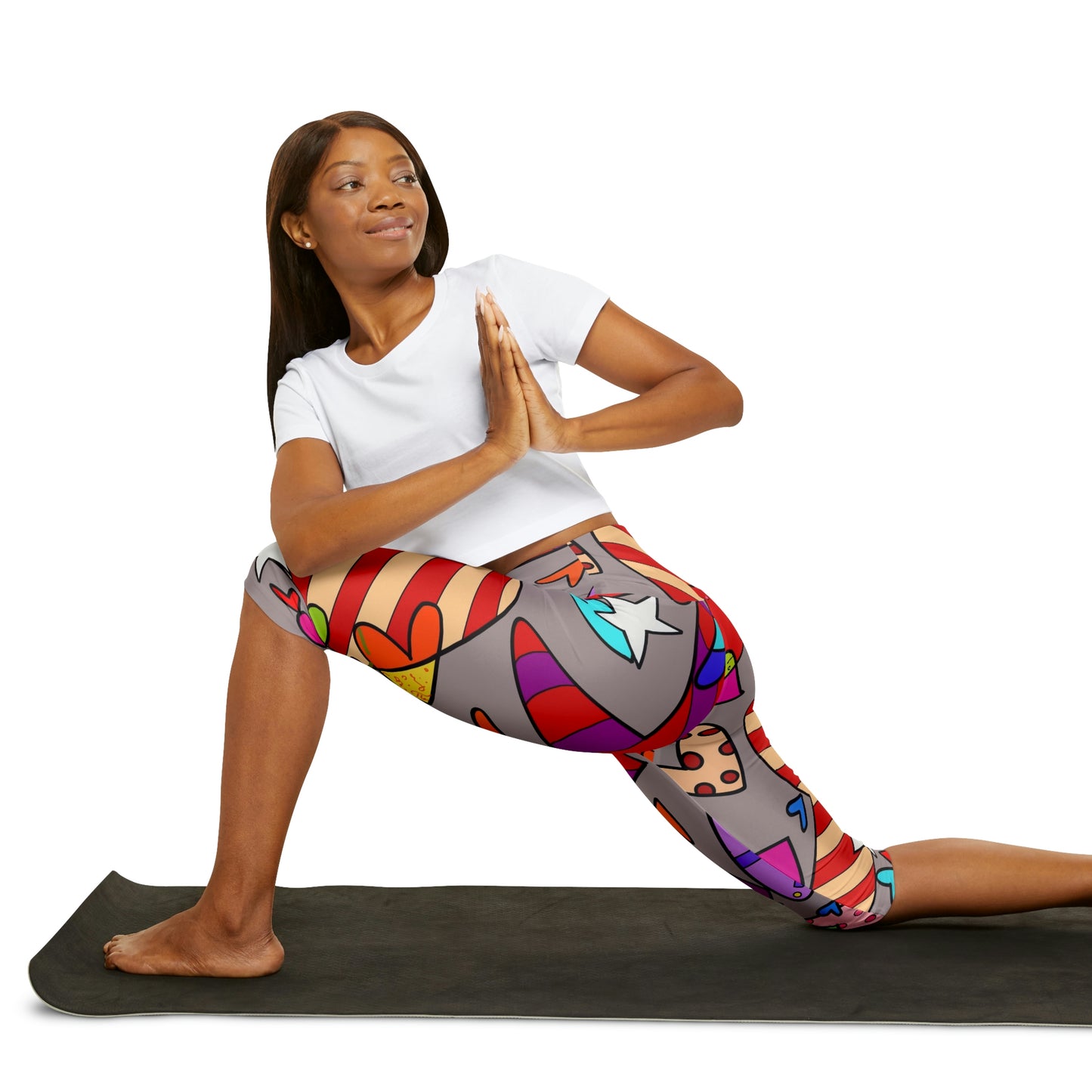 Love Yoga Capri Leggings