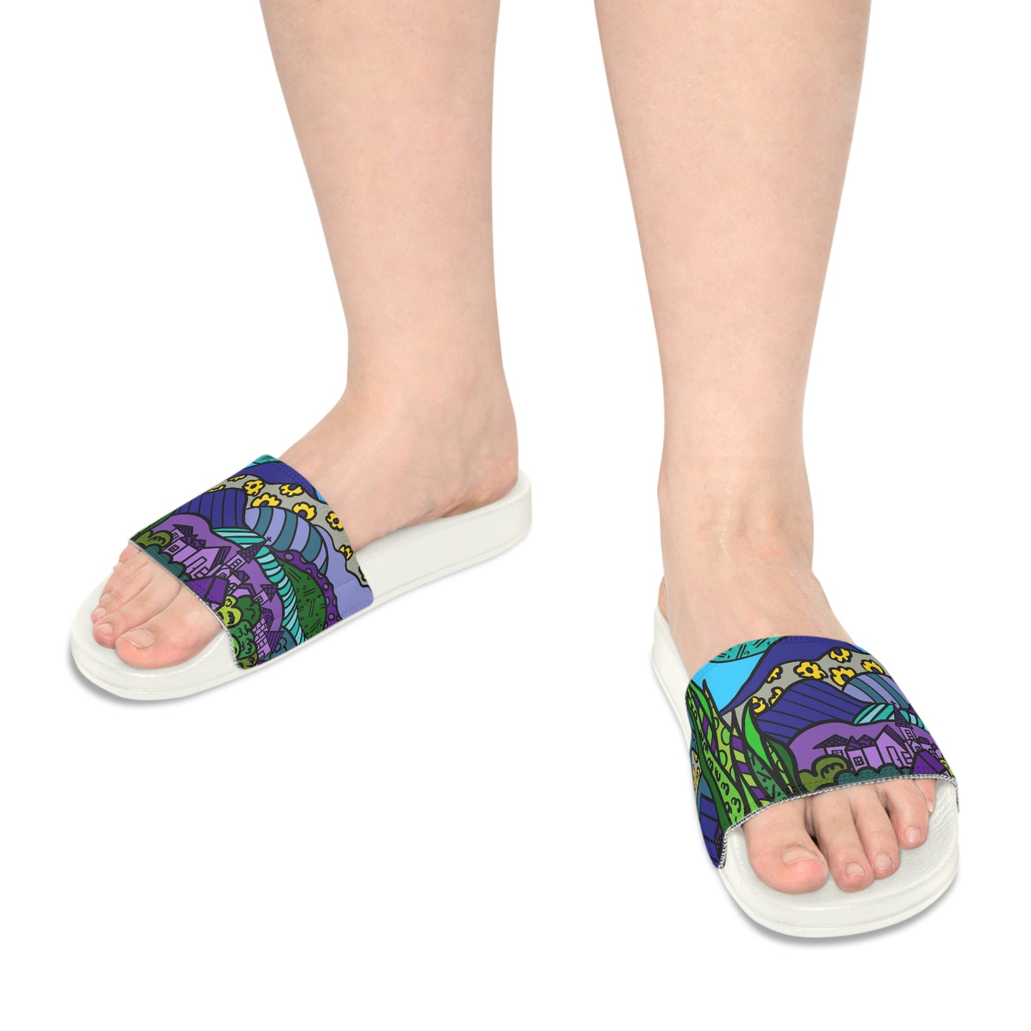 Starry Night Slide Sandals